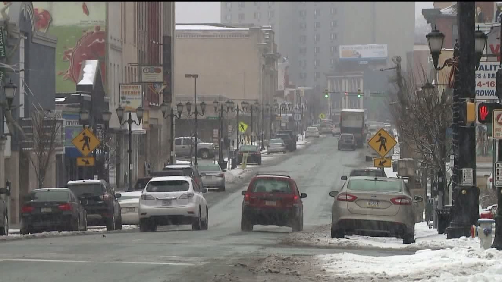 Snow Plow Trucks Out in Full Force in Luzerne County
