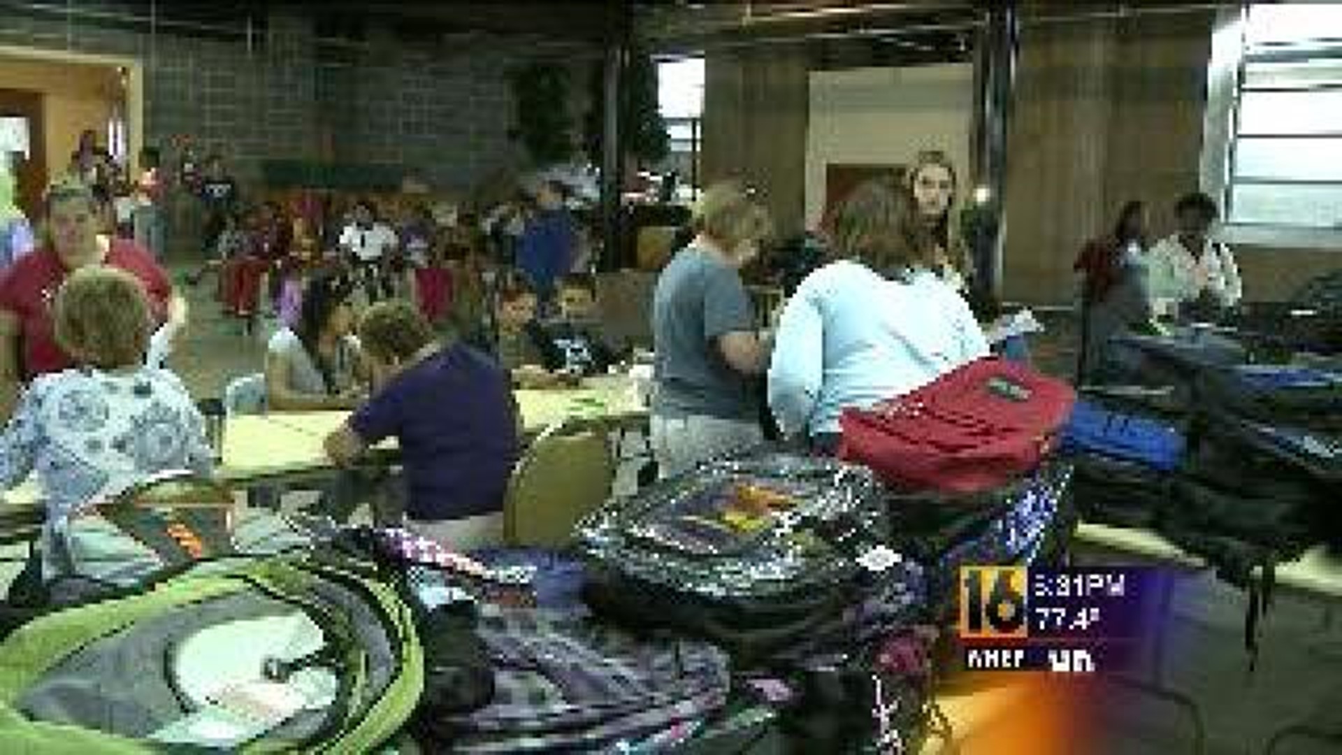 Backpack Giveaway in Wilkes-Barre