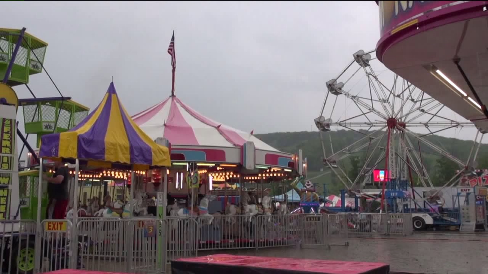 Rainy Start to Lackawanna County Heritage Fair