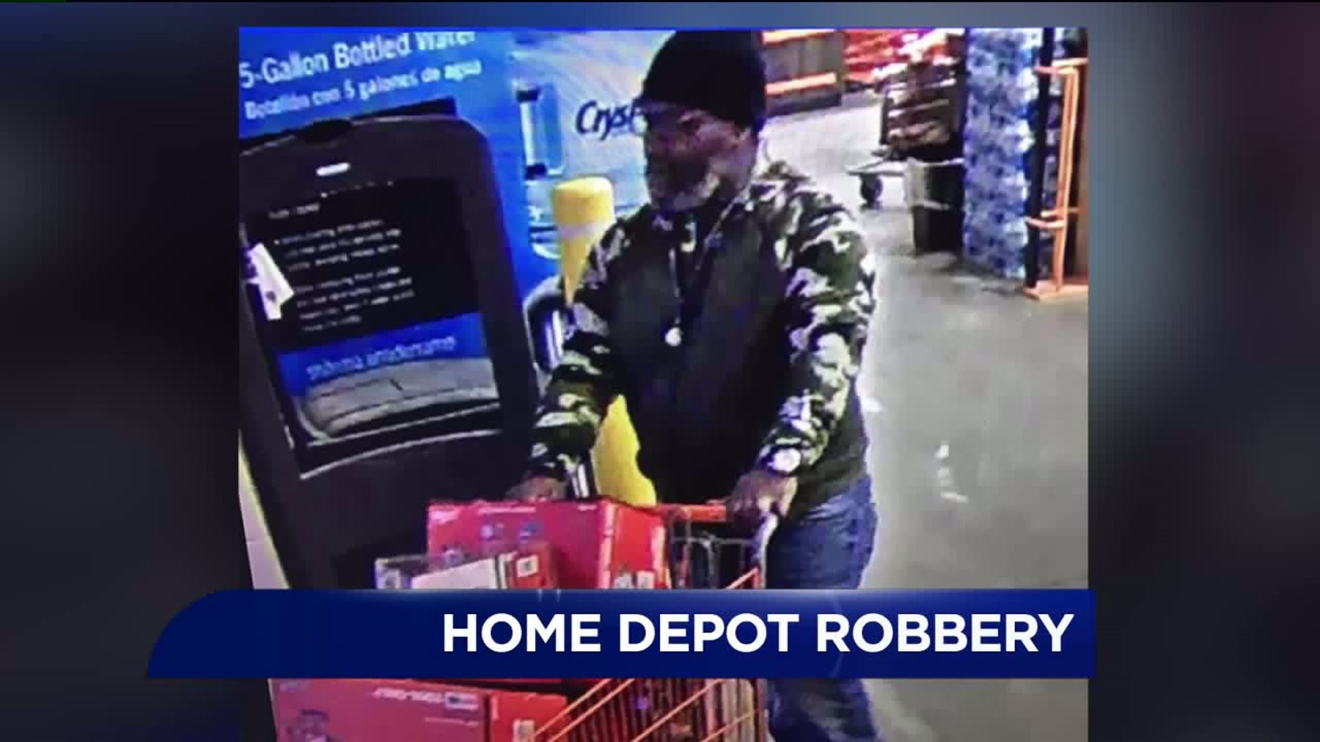 Police: Man Used Stun Gun to Rob Home Depot