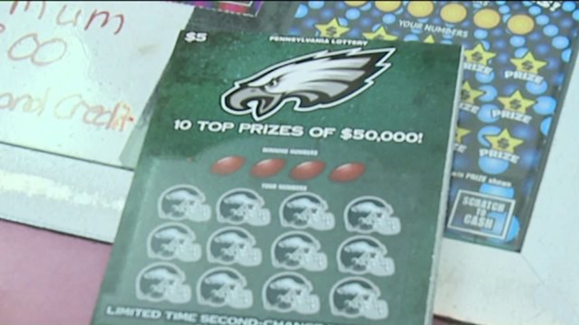 New Eagles, Steelers Games from PA Lottery
