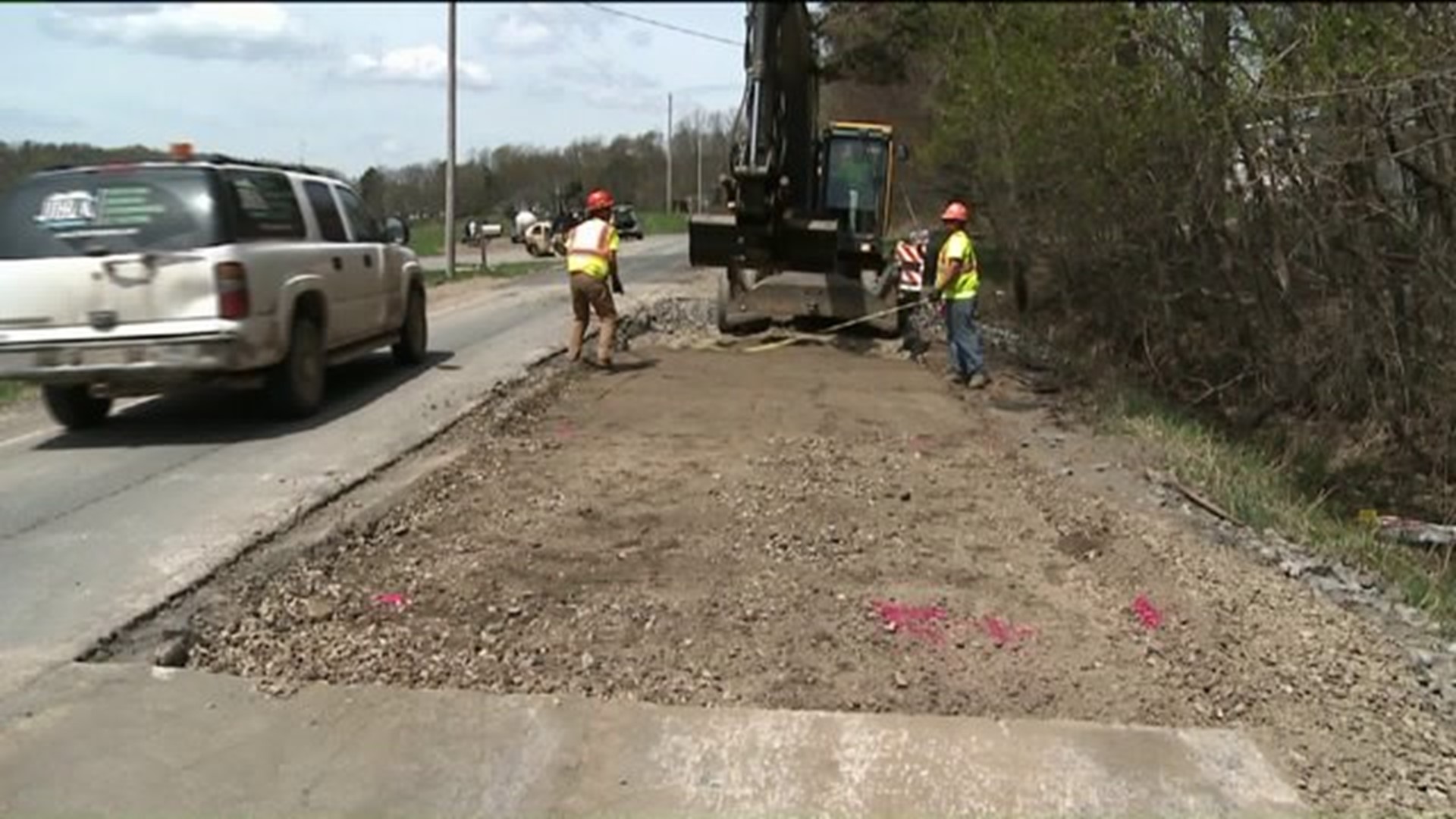 Big Improvements on Rough Stretch of Road