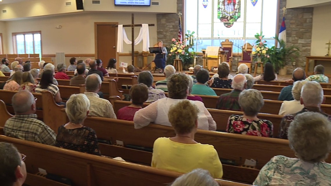 Church Carries on After Tornado Damage | wnep.com