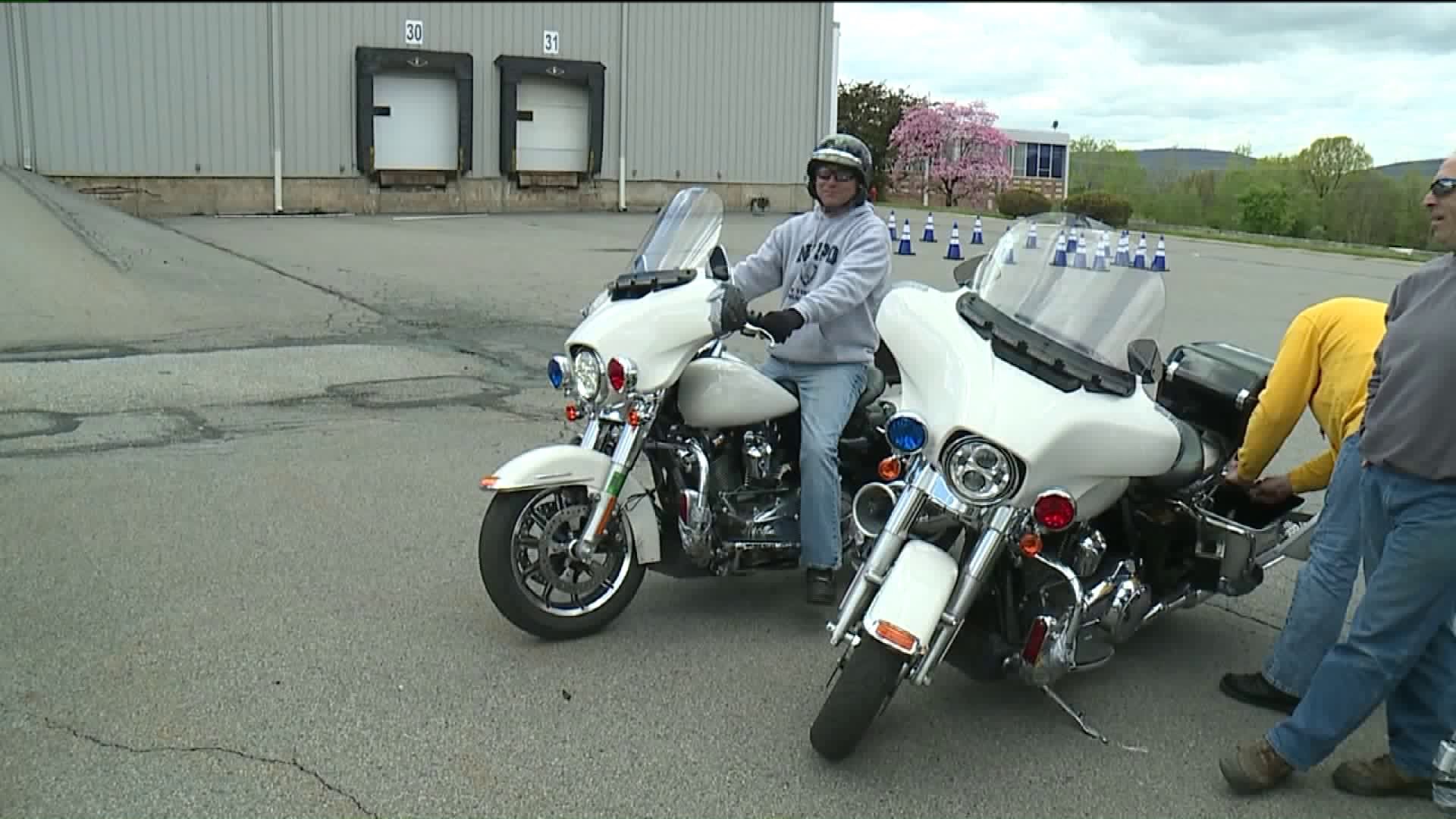 Crime Fighting on Harleys: Scranton Police Train with New Bikes