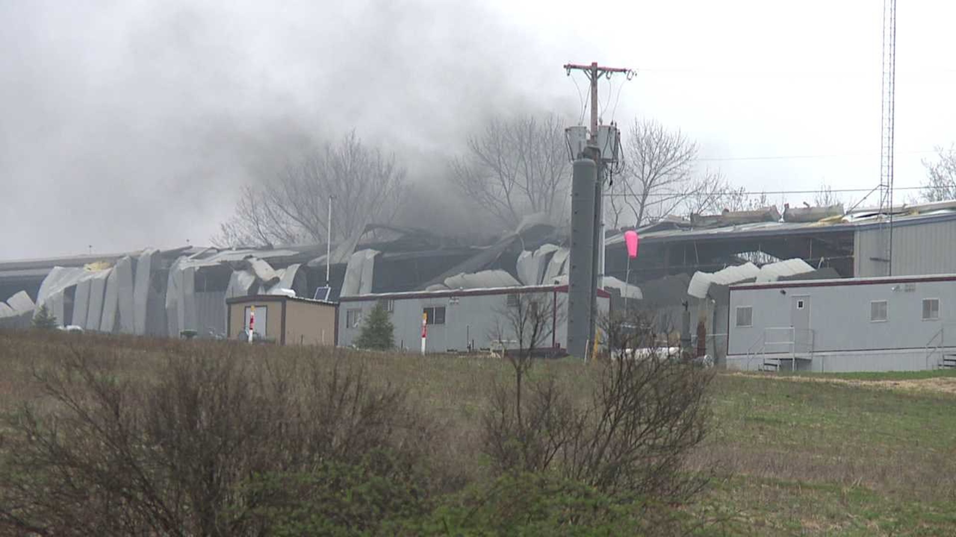 Fire at Gas Compressor Station