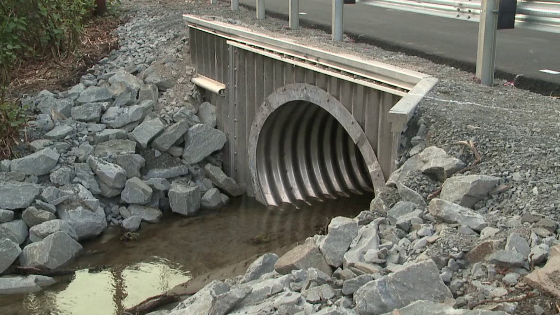 The project repaired a bridge along Route 106 in Clifford Township.