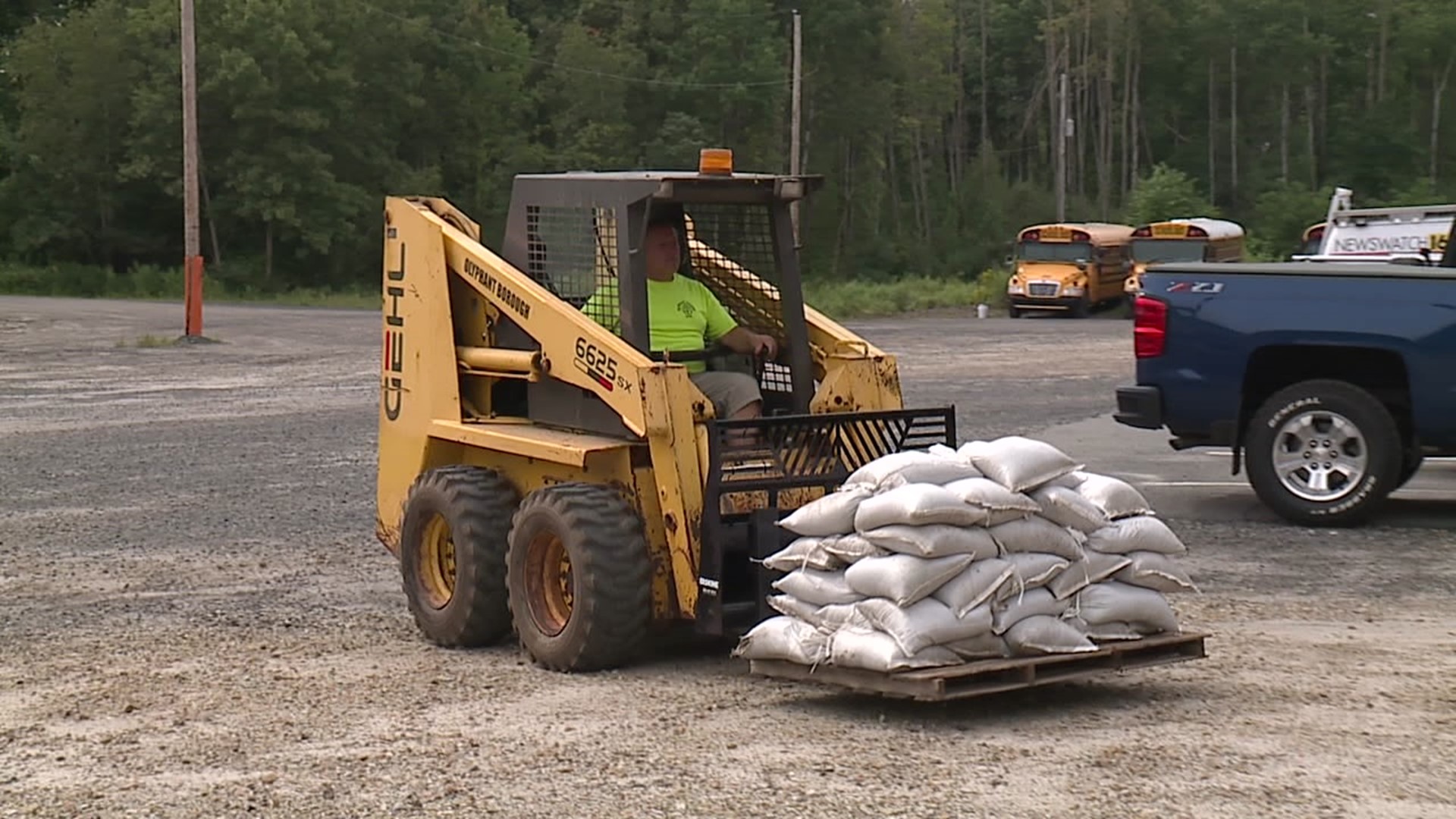 In Lackawanna County, first responders are doing their best to prepare for Wednesday by keeping an eye on places that are habitual flooding spots.