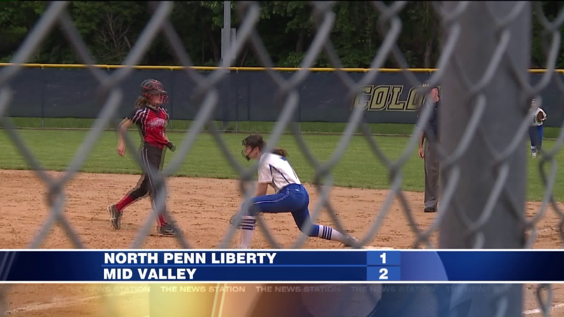 NP Liberty vs Mid Valley softball