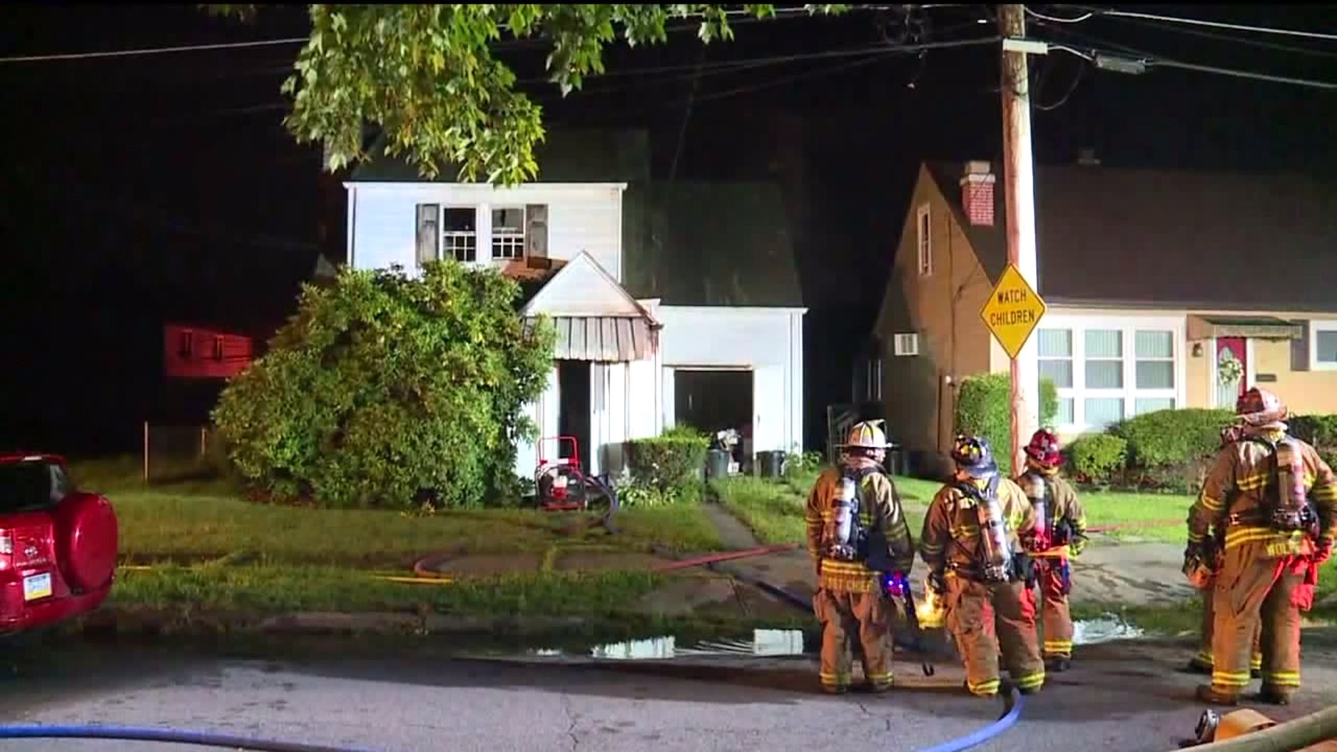 Man Taken to Hospital After Fire in Wilkes-Barre