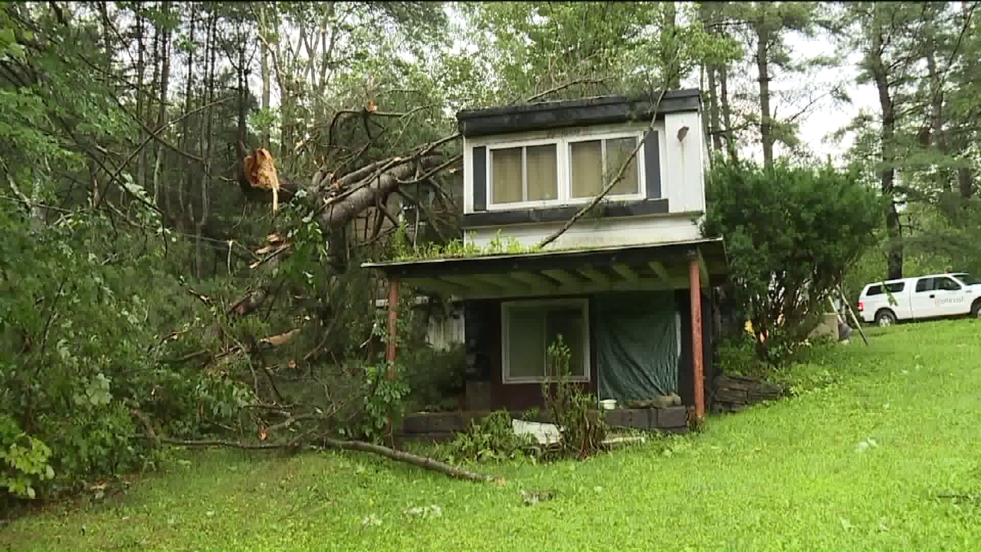 Storm Damage in Wyoming County