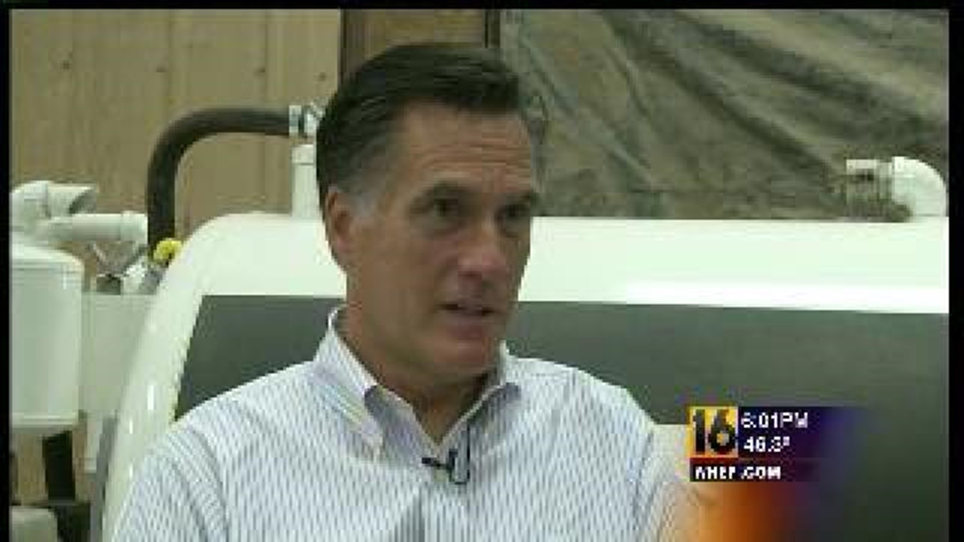 Romney Talks Energy with WNEP