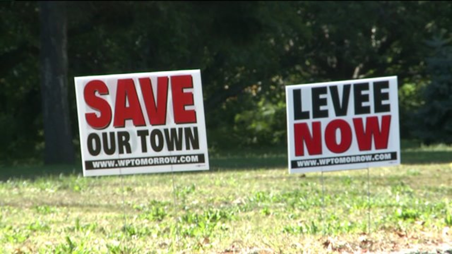 West Pittston Residents Demand Levee