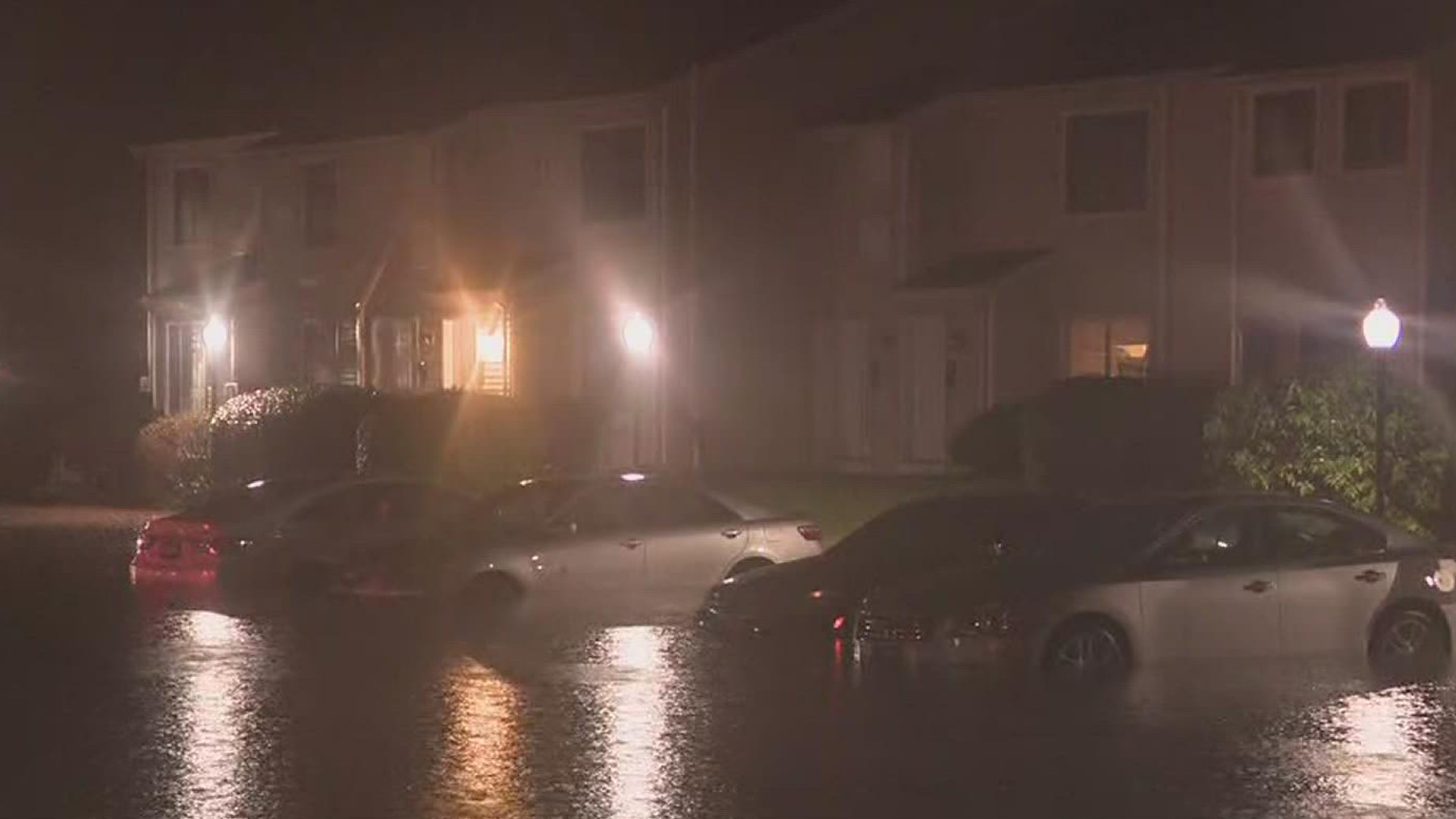 Dozens of people are out of their homes after flooding in Stroudsburg.