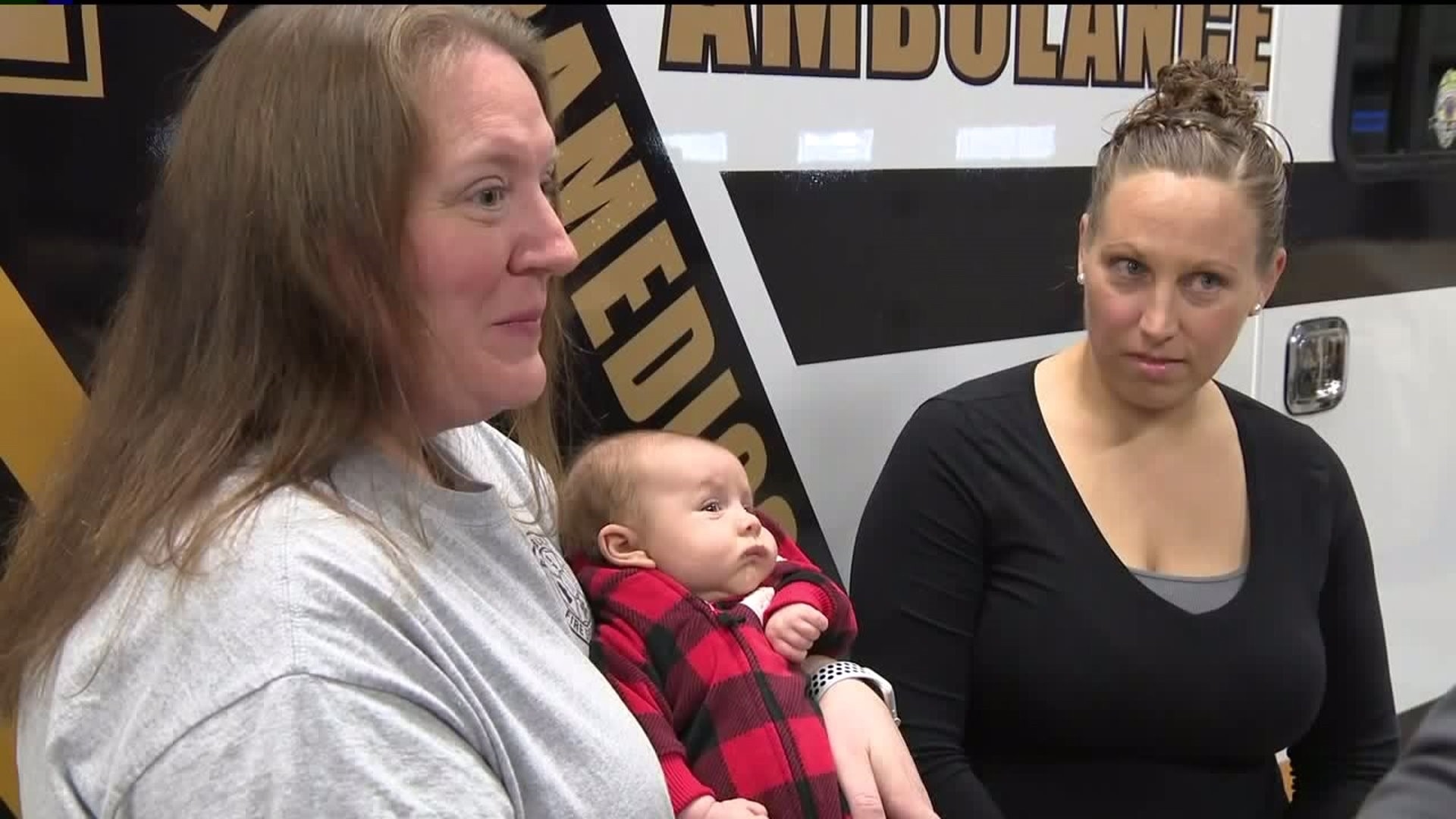 Very Special Delivery  Mom, EMT Recall Birth of Baby on Danville Bridge