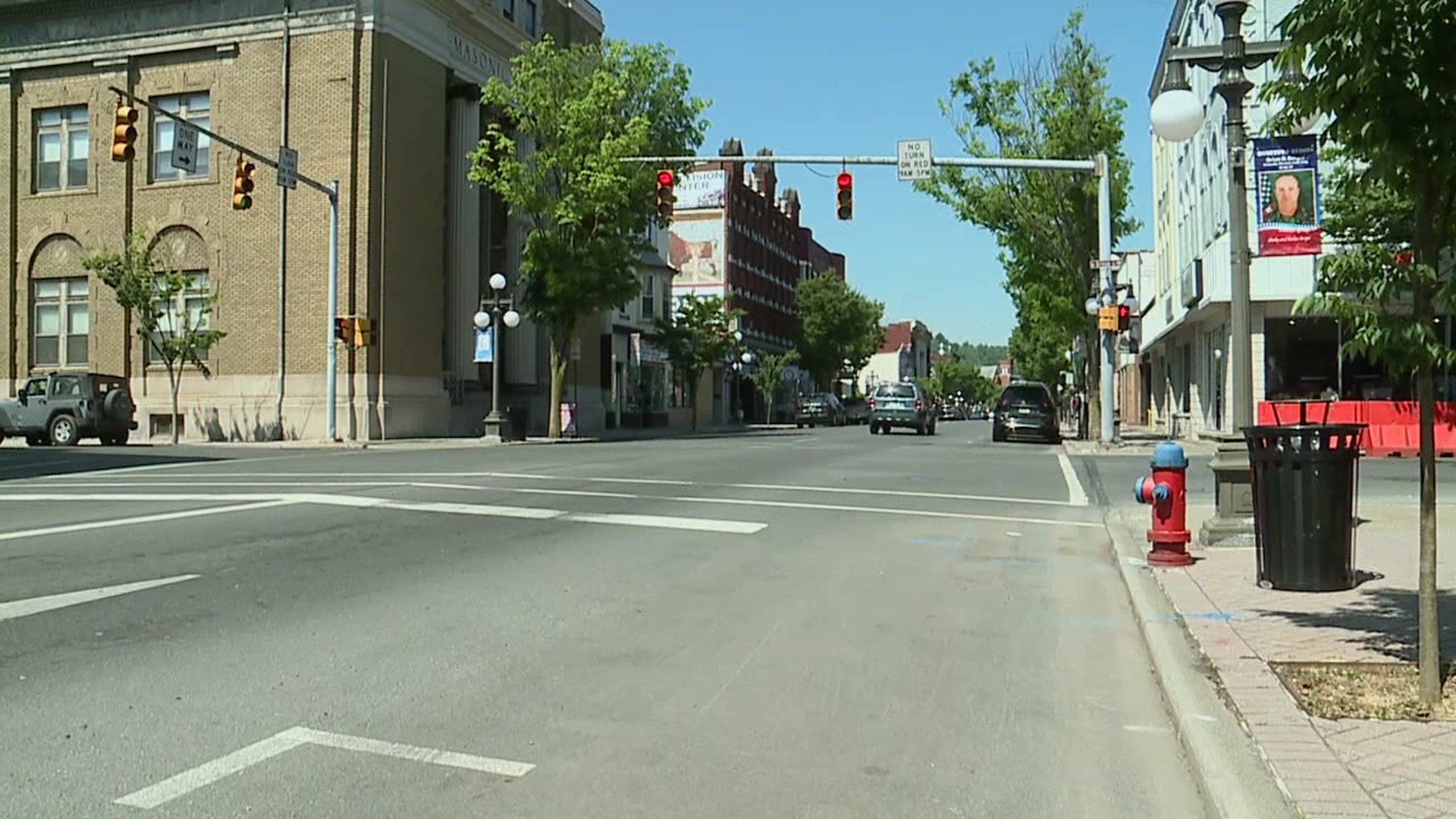 The Pedestrian Mall in Lock Haven was a major hit last summer and it is now back this year to help out local businesses.