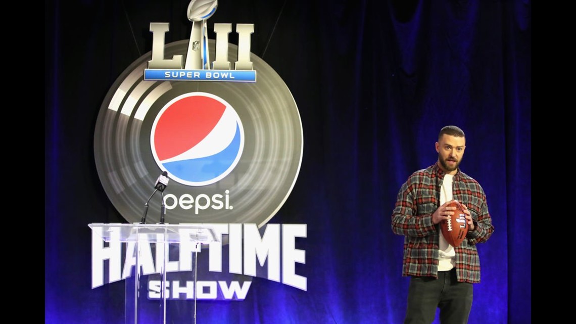 Super Bowl 52 Halftime Show Props Justin Timberlake