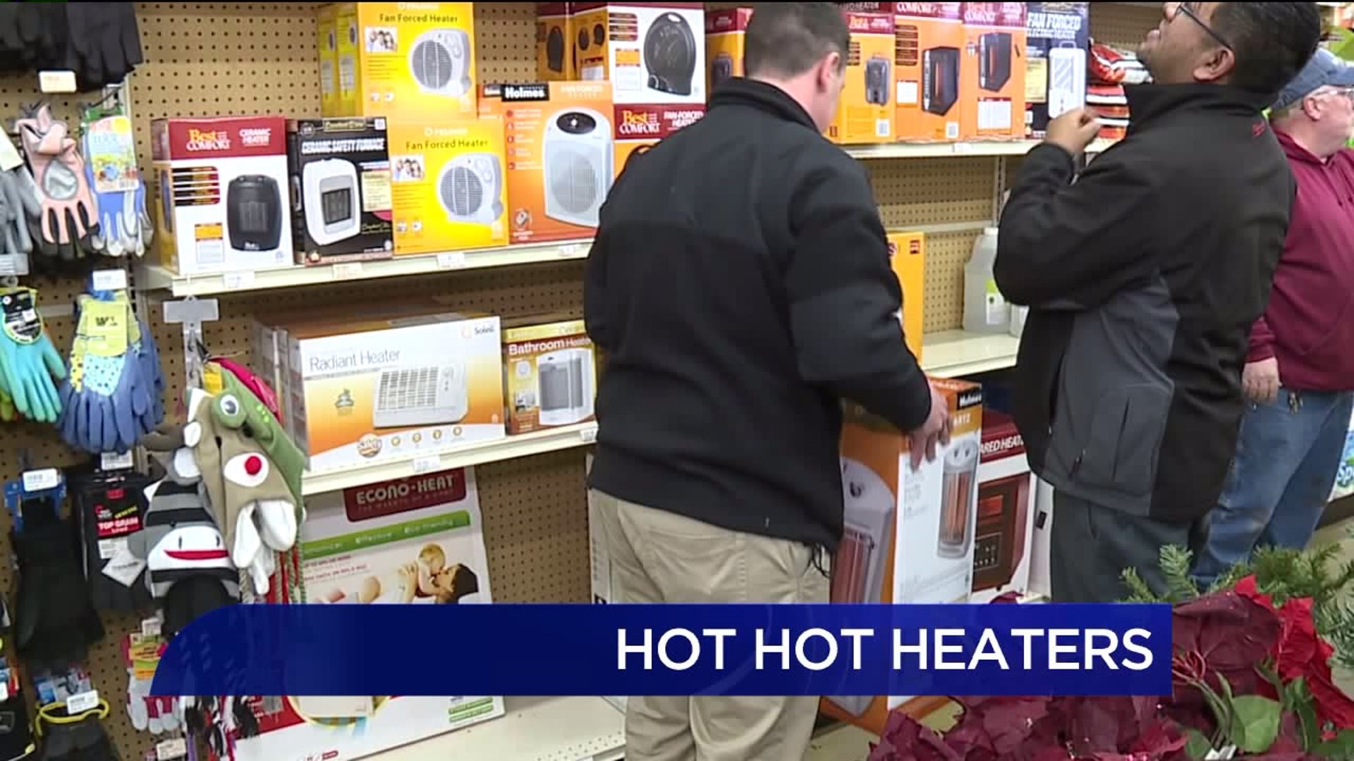 Space Heaters Flying Off the Shelves in Tamaqua