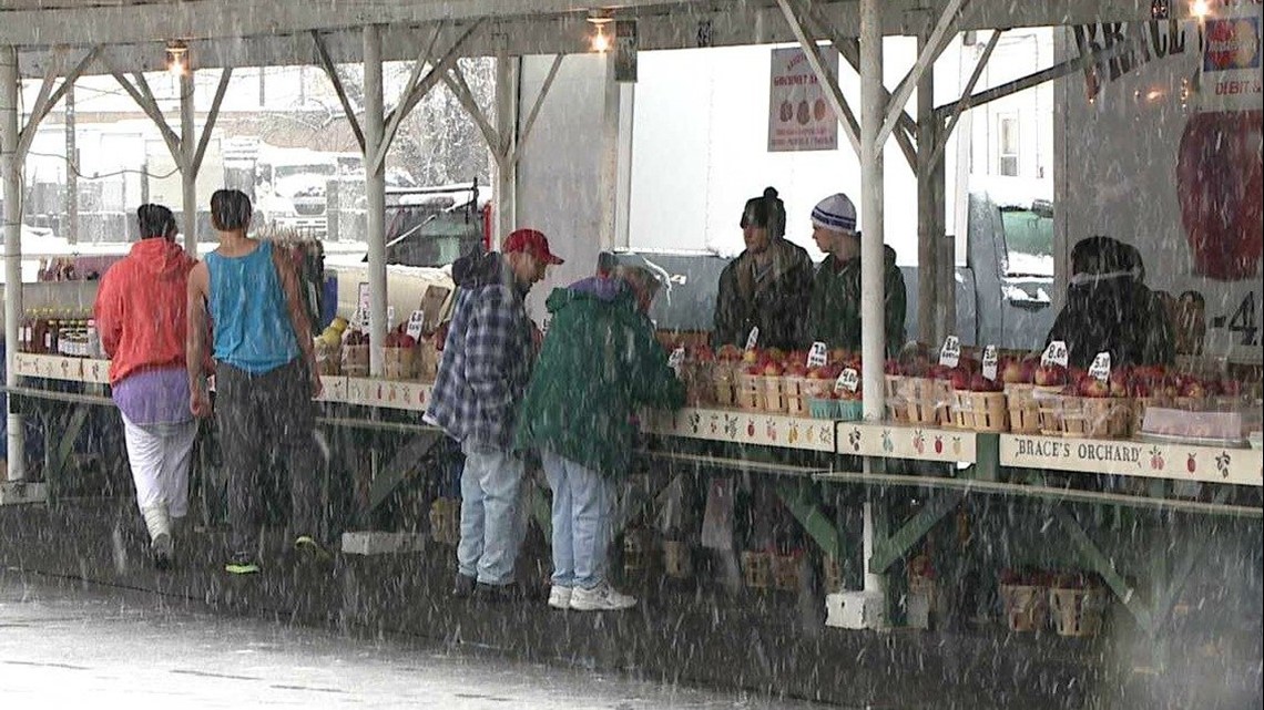 Snowy End To Scranton Farmers Market Season