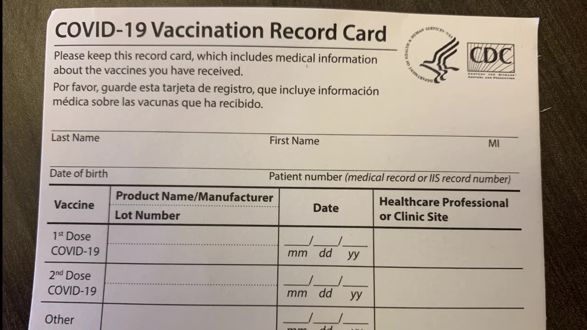 Keeping your vaccination card safe | wnep.com