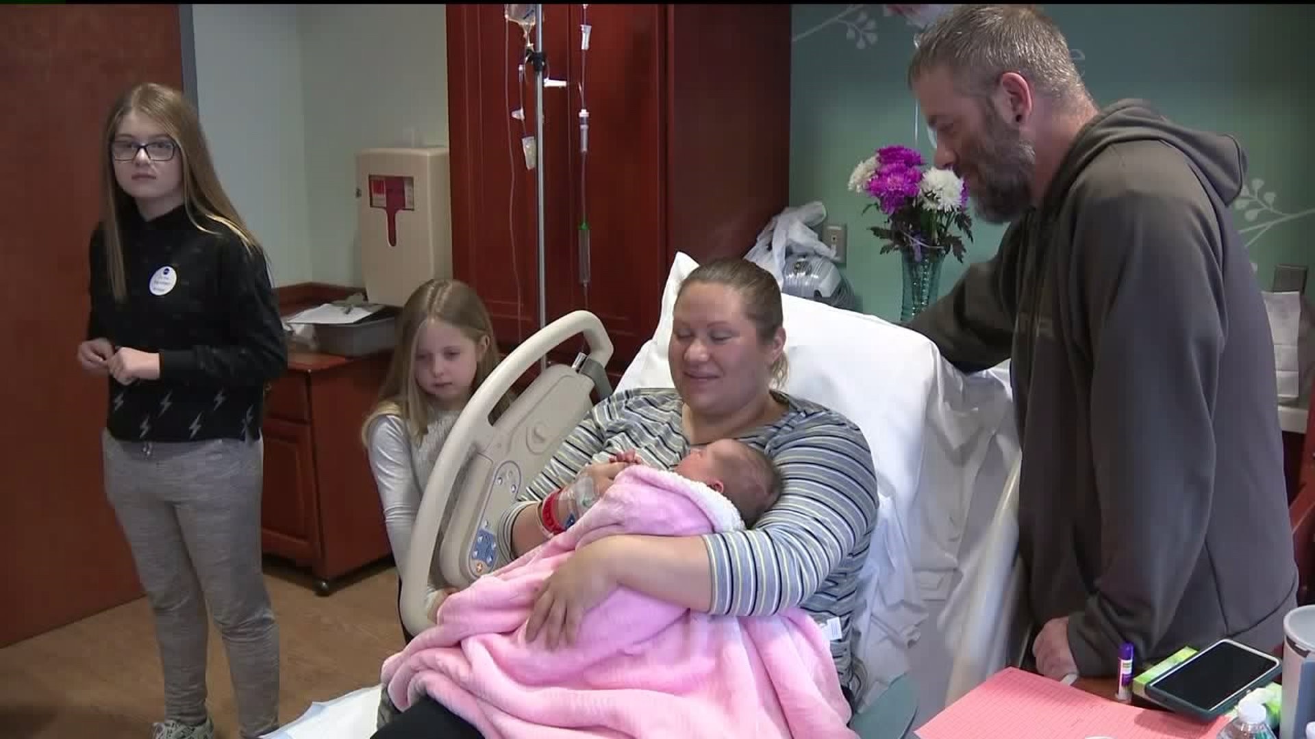 New Years Baby Born at Geisinger Medical Center