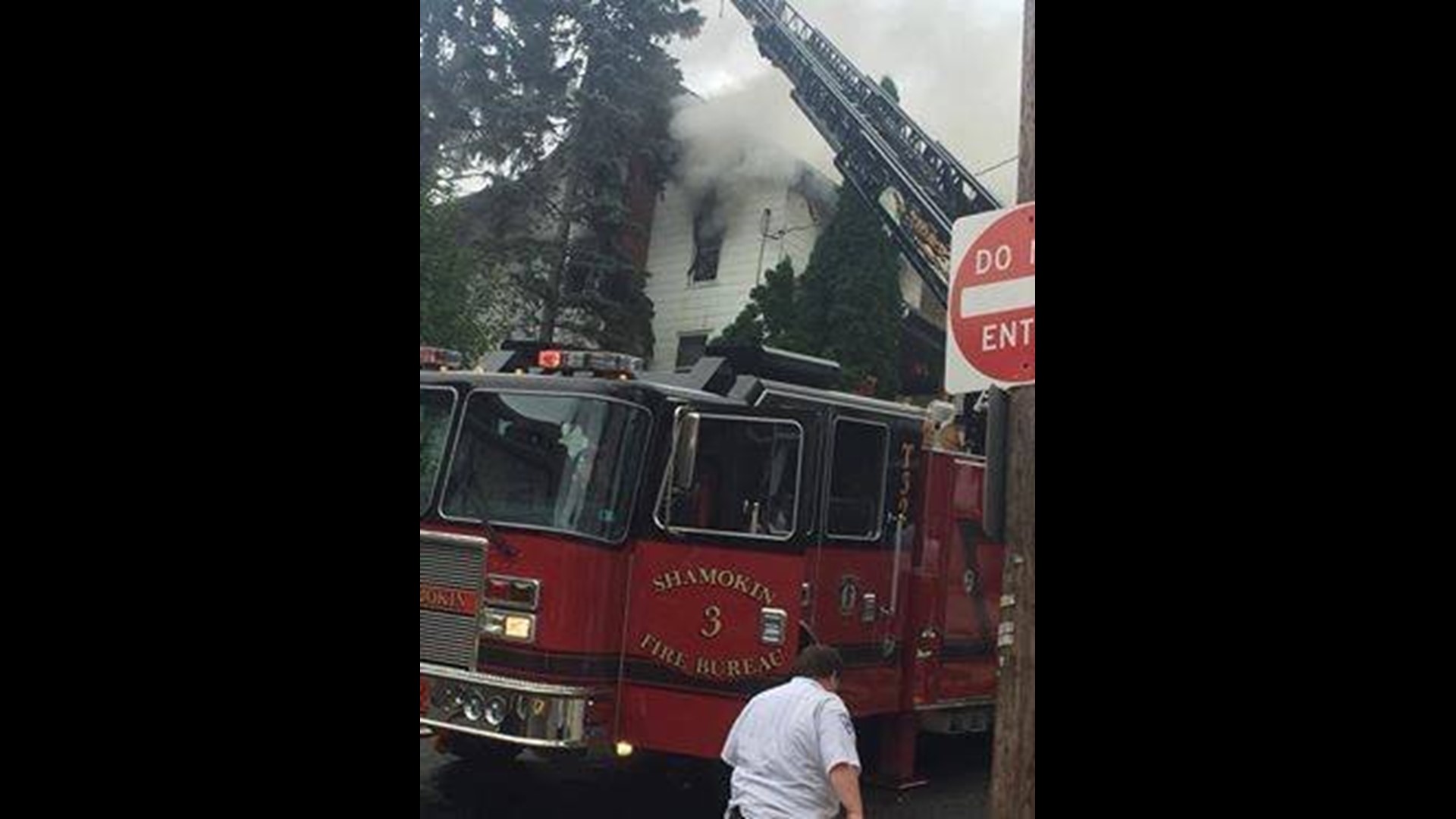 Fire Sparked at Home in Shamokin