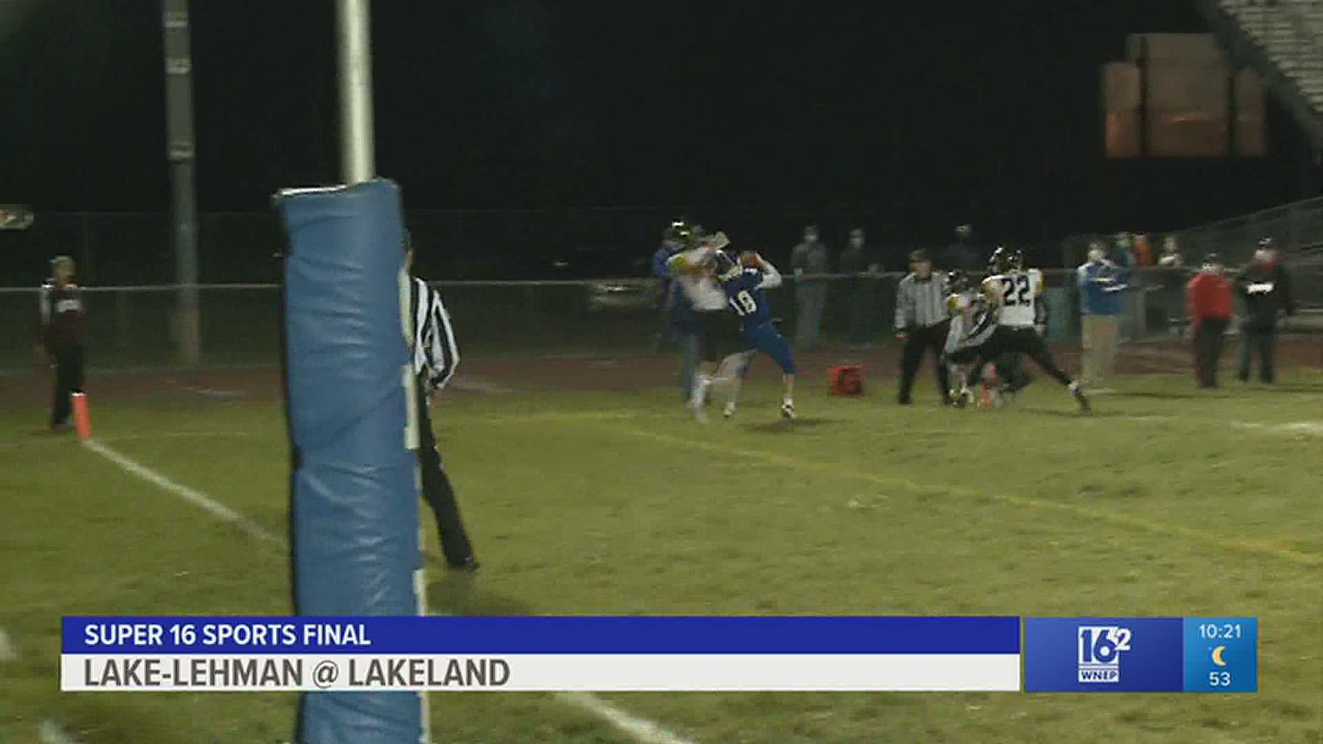 HS Football Playoffs LakeLehman vs Lakeland