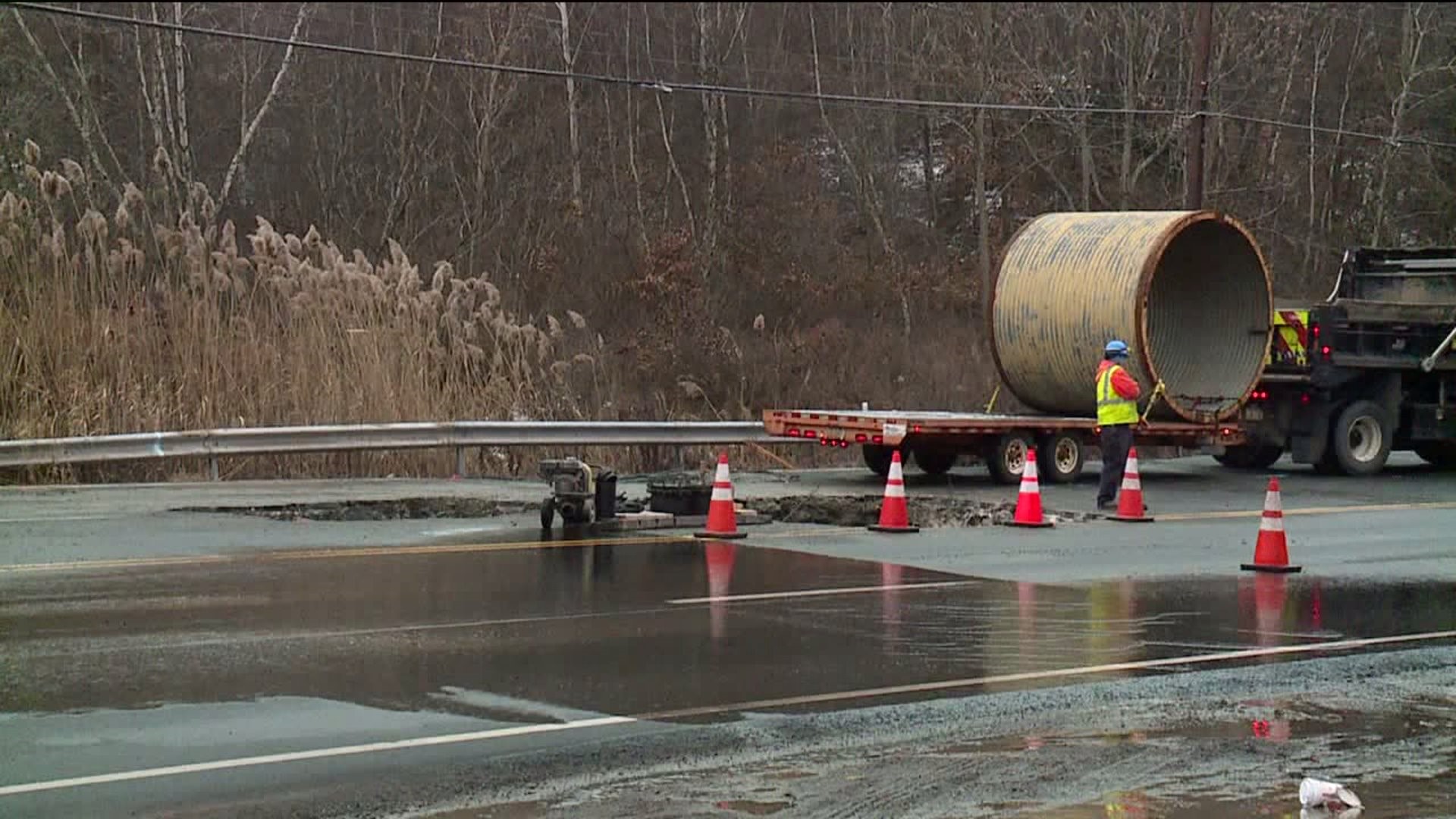 Part of Sans Souci Parkway Closed Due to Water Main Break