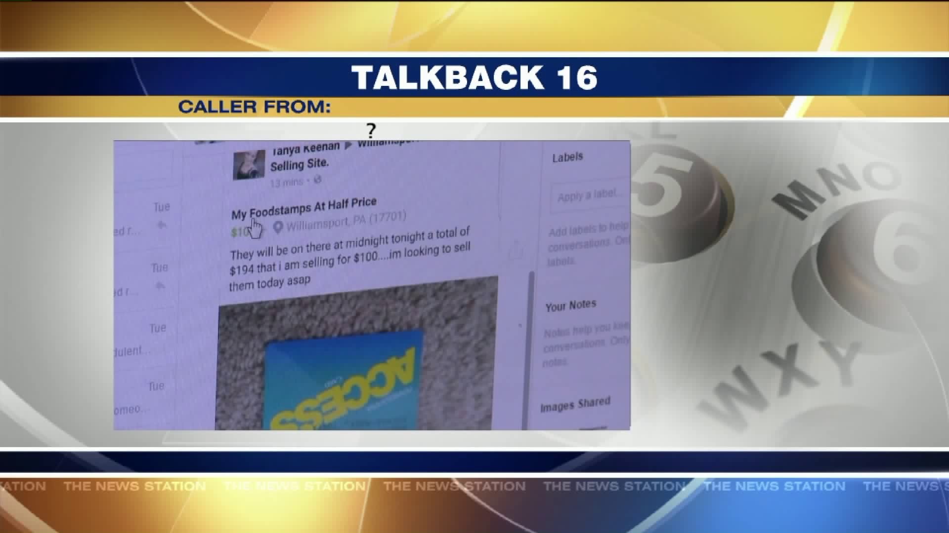 Talkback 16: Frein, Selling Access Cards, Highway Litter