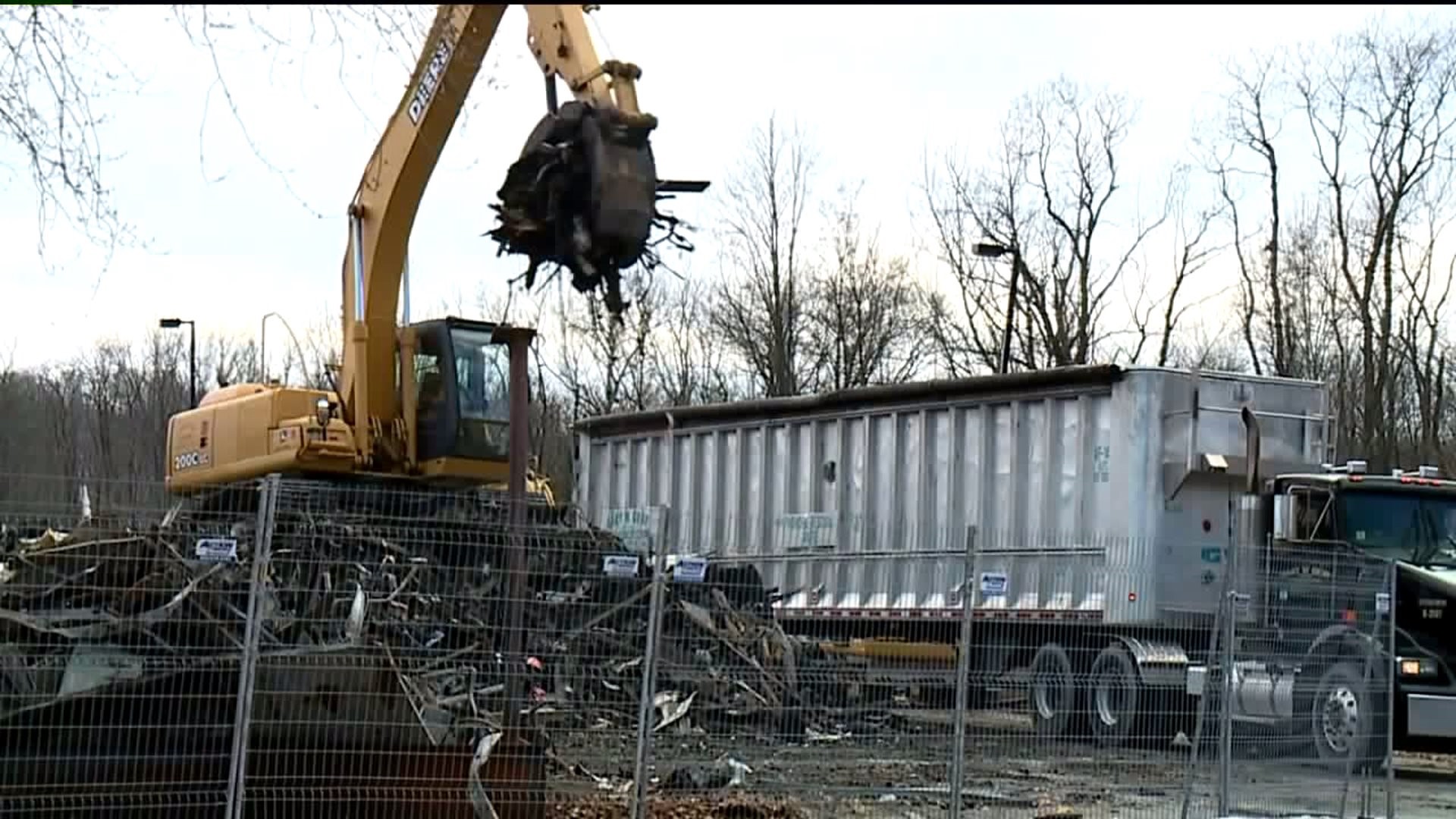 Movie Theater Demolition Underway