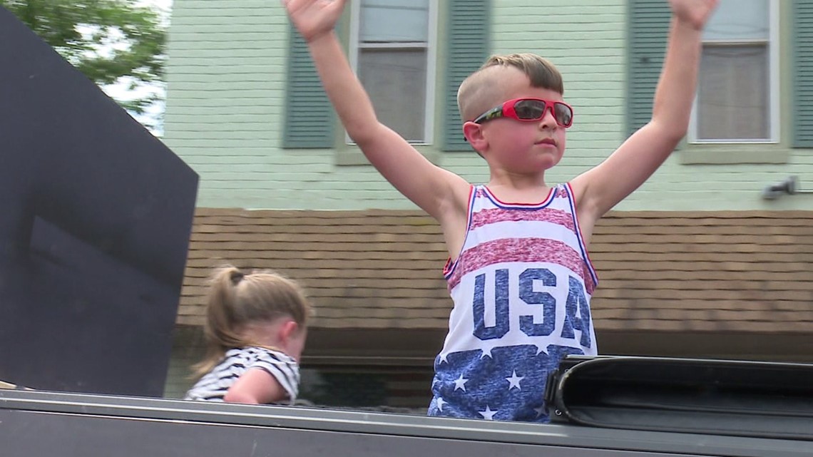 Fourth of July Parade in Millville