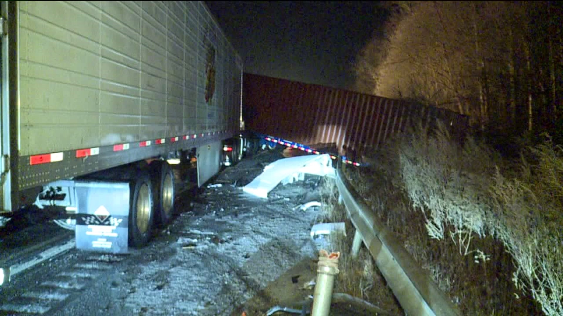 Icy Interstate to Blame for Pileup in Susquehanna County