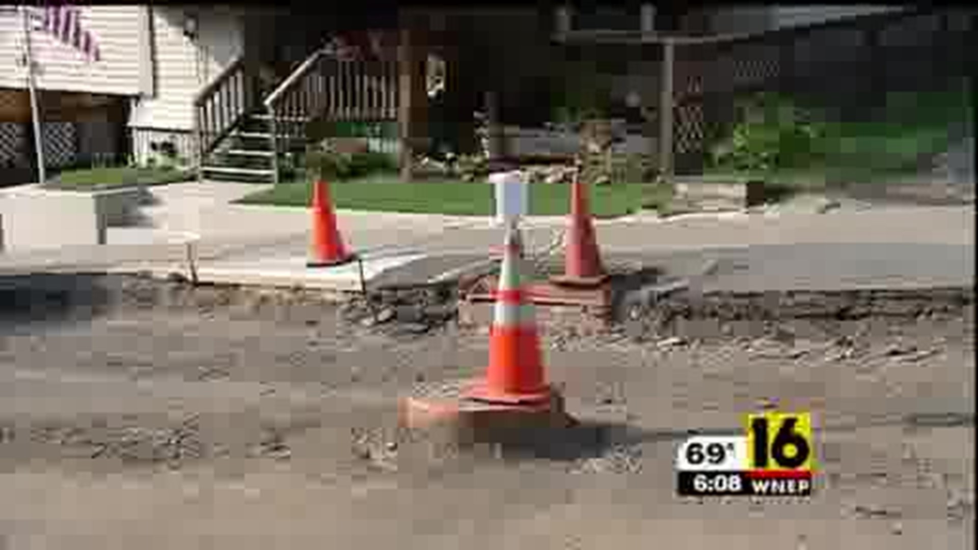 Unfinished Paving Job Angers Residents