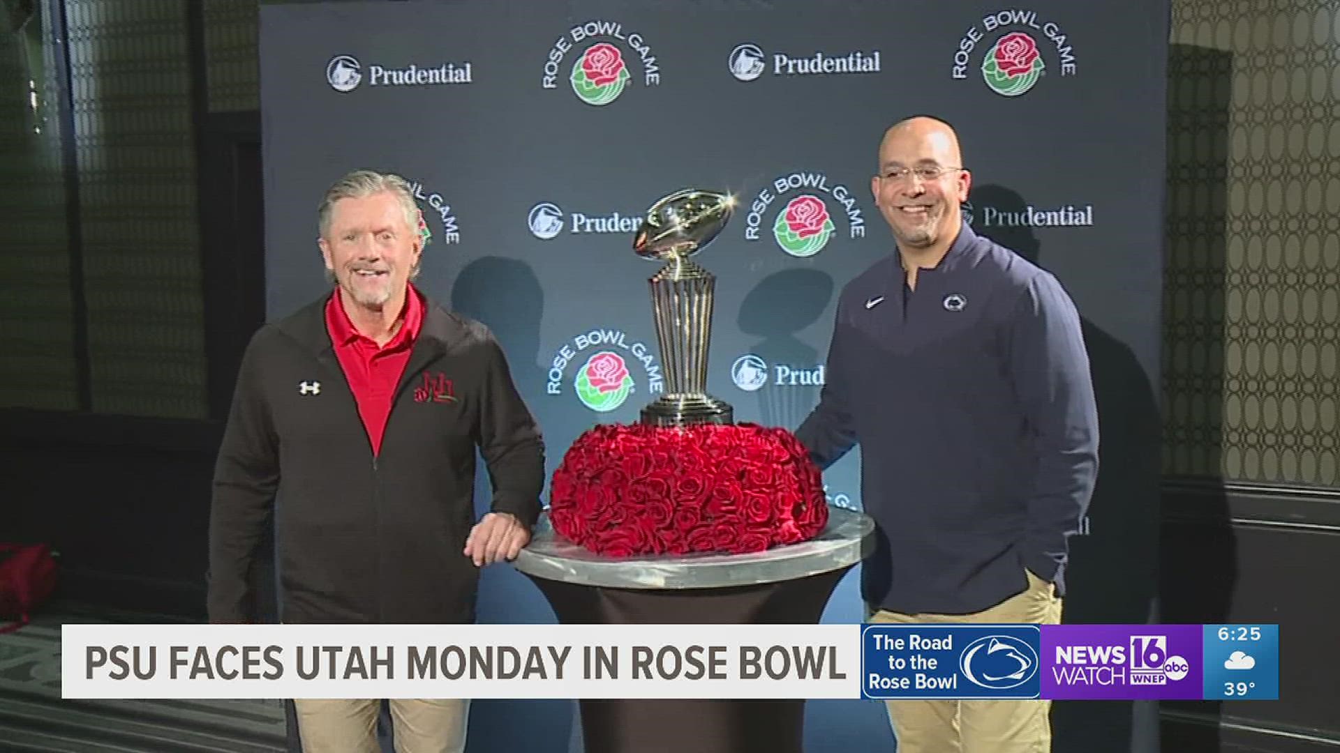 James Franklin and Kyle Whittingham Meet the Media One Last Time Before the Rose Bowl
