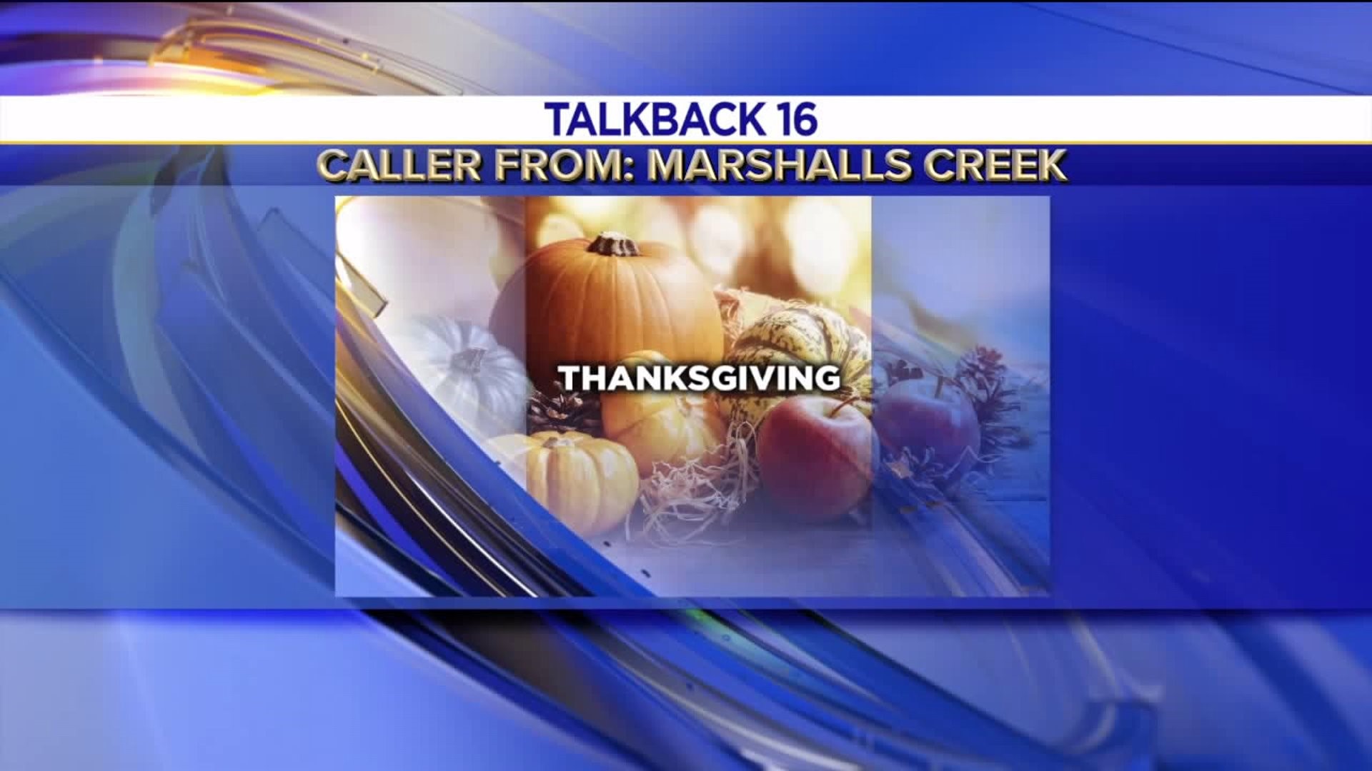 Talkback 16: Scranton School District Raid, Thanksgiving Food Baskets, Cold Pets