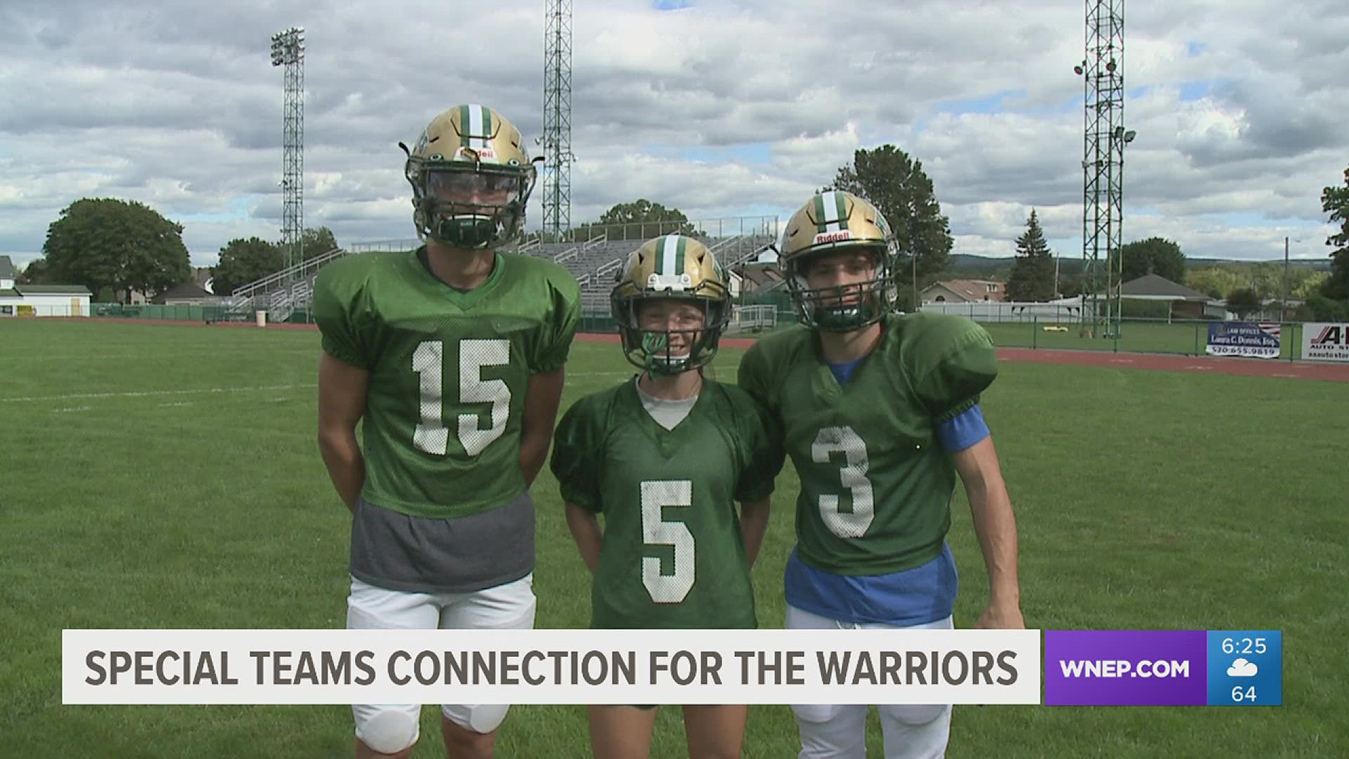 Wyoming Area Special Teams Connecting On Extra Points With Soccer Star Halle Kranson