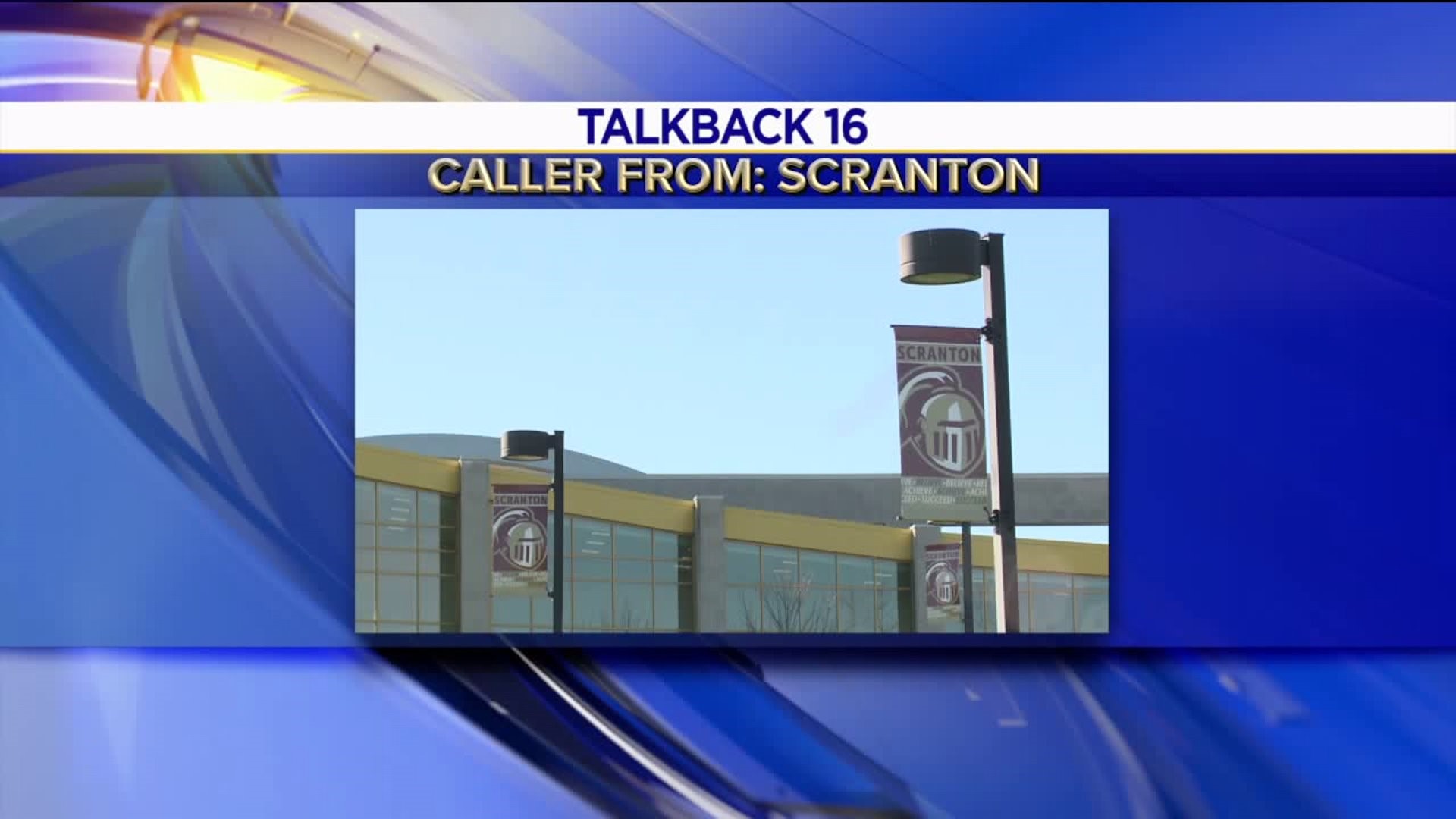 Talkback 16: Possible Layoffs at Scranton Schools, Snow Thrower Winners