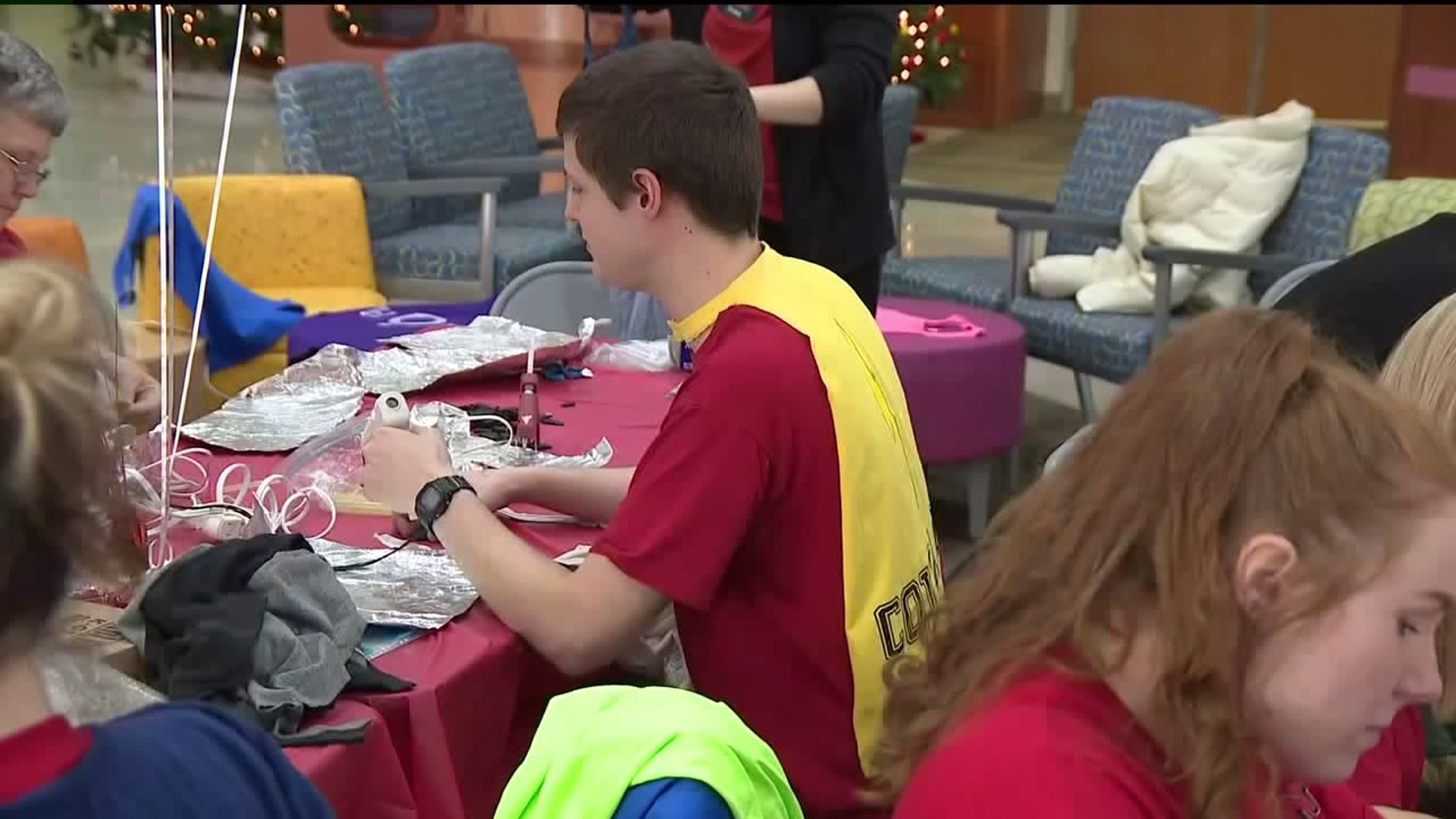 Volunteers Create Courage Capes for Young Emergency Room Patients