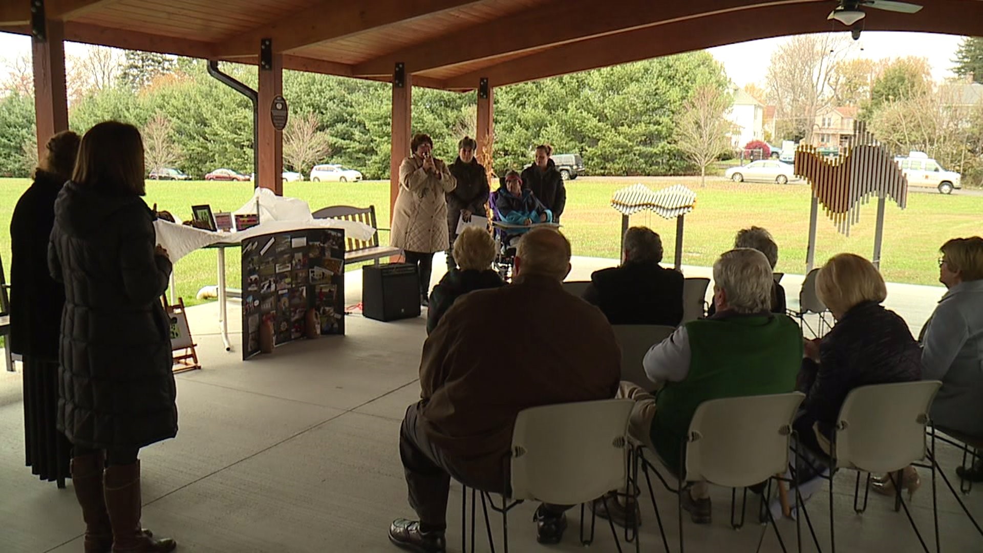 New Outdoor Space Dedicated at St. Joseph`s Center