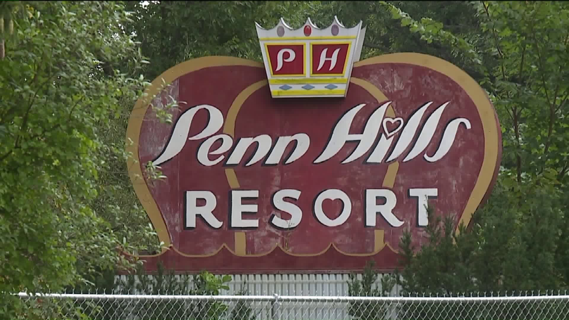 Concern in the Poconos as Former Resort Burns Again