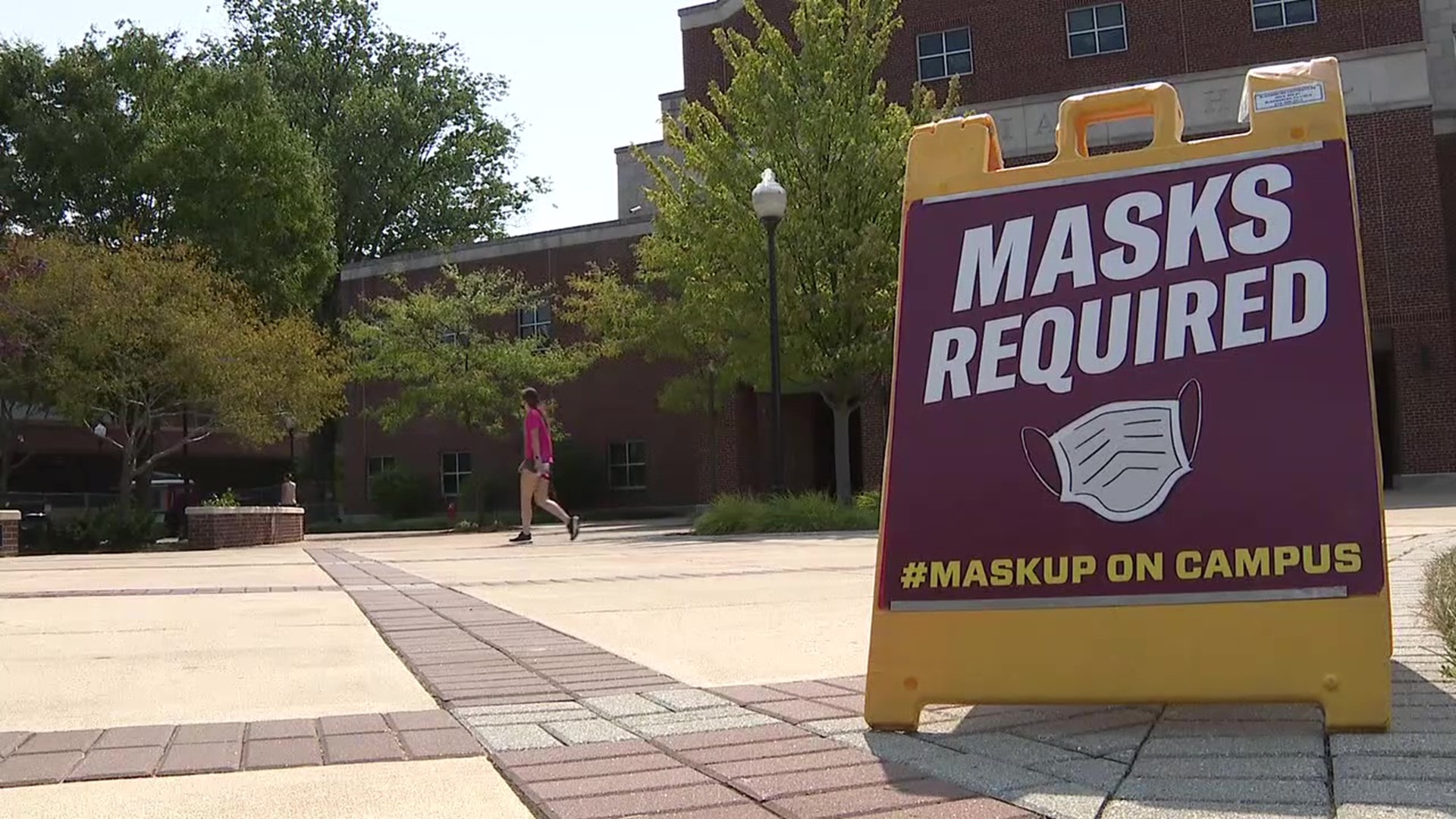 Some students and faculty at Bloomsburg University are worried that the increase in positive tests means they will have to go home before the end of the semester.
