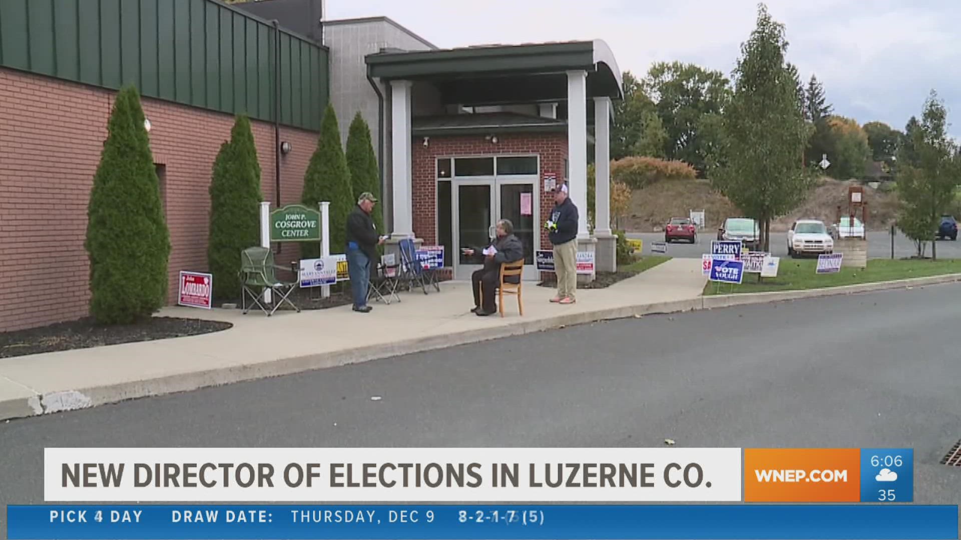Luzerne County officials have named Michael Susek as the county's new Director of Elections.
