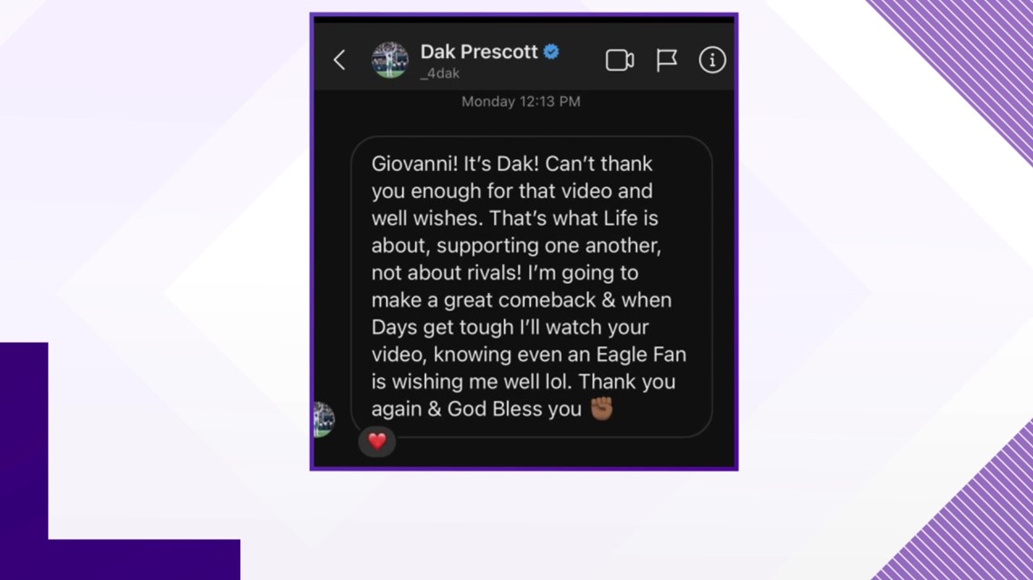 Eagle's superfan goes viral for Twitter video