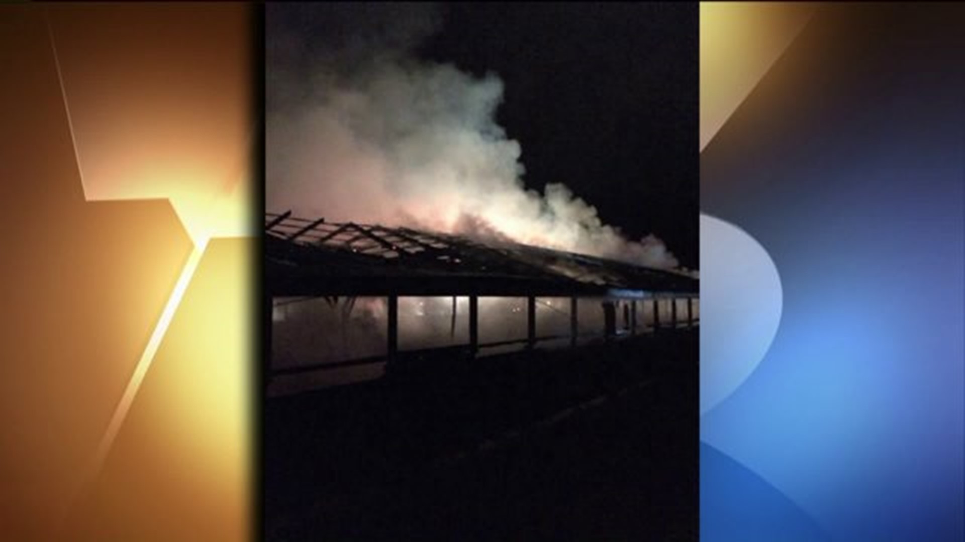 Flames Spark at Turkey Barn
