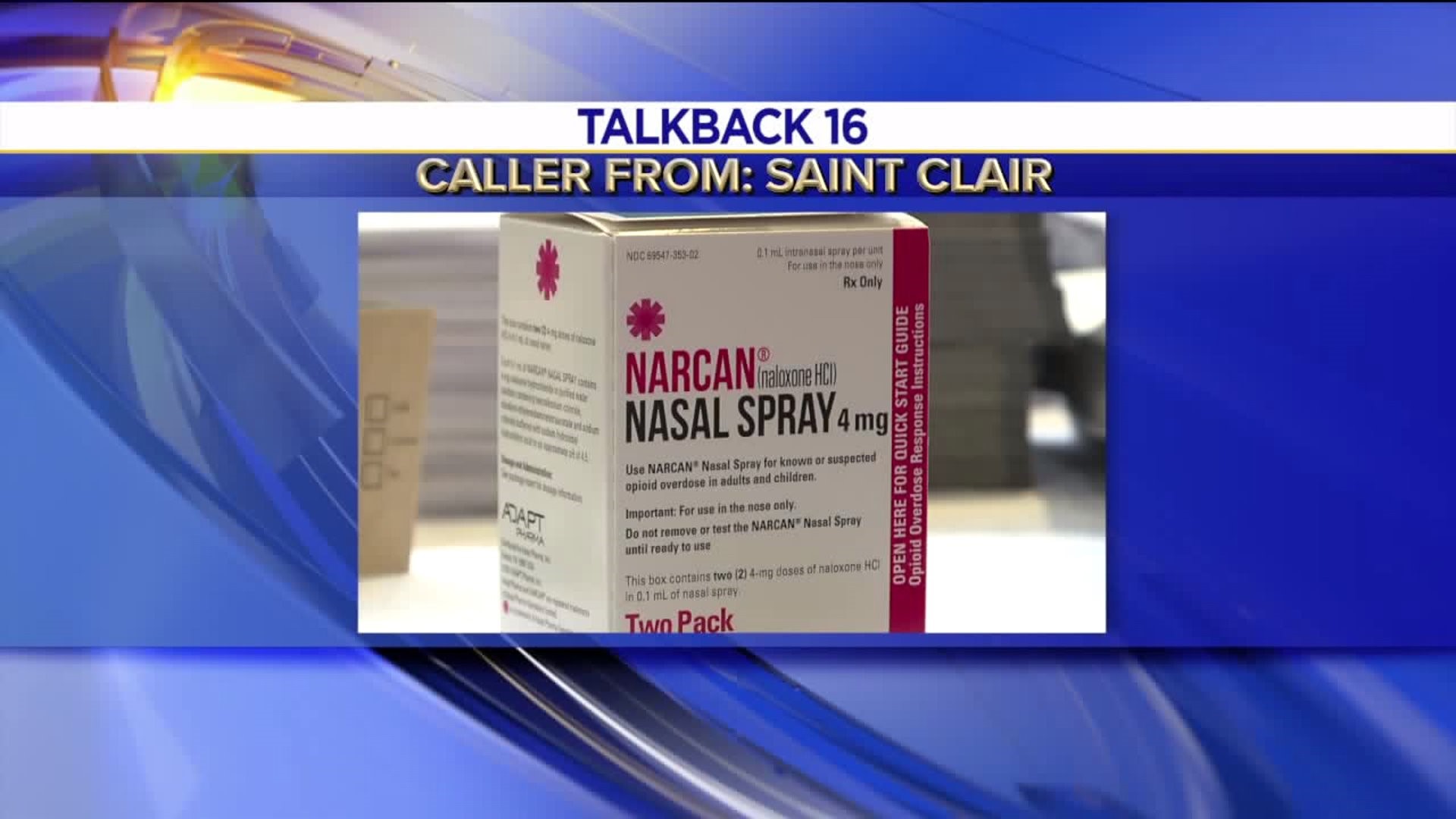 Talkback 16: Free Narcan at Pennsylvania Farm Show, Critiquing Attire