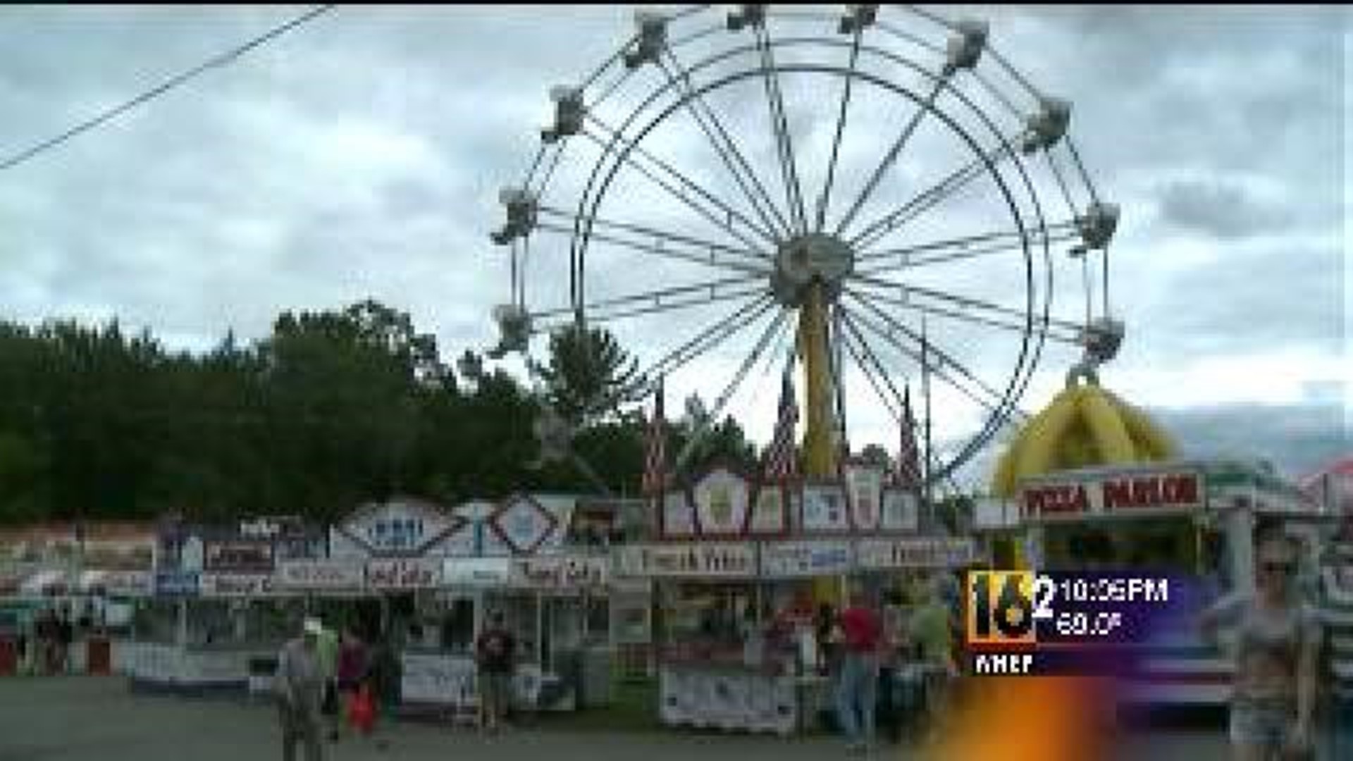 Fair Goers Remember Floods One Year Ago