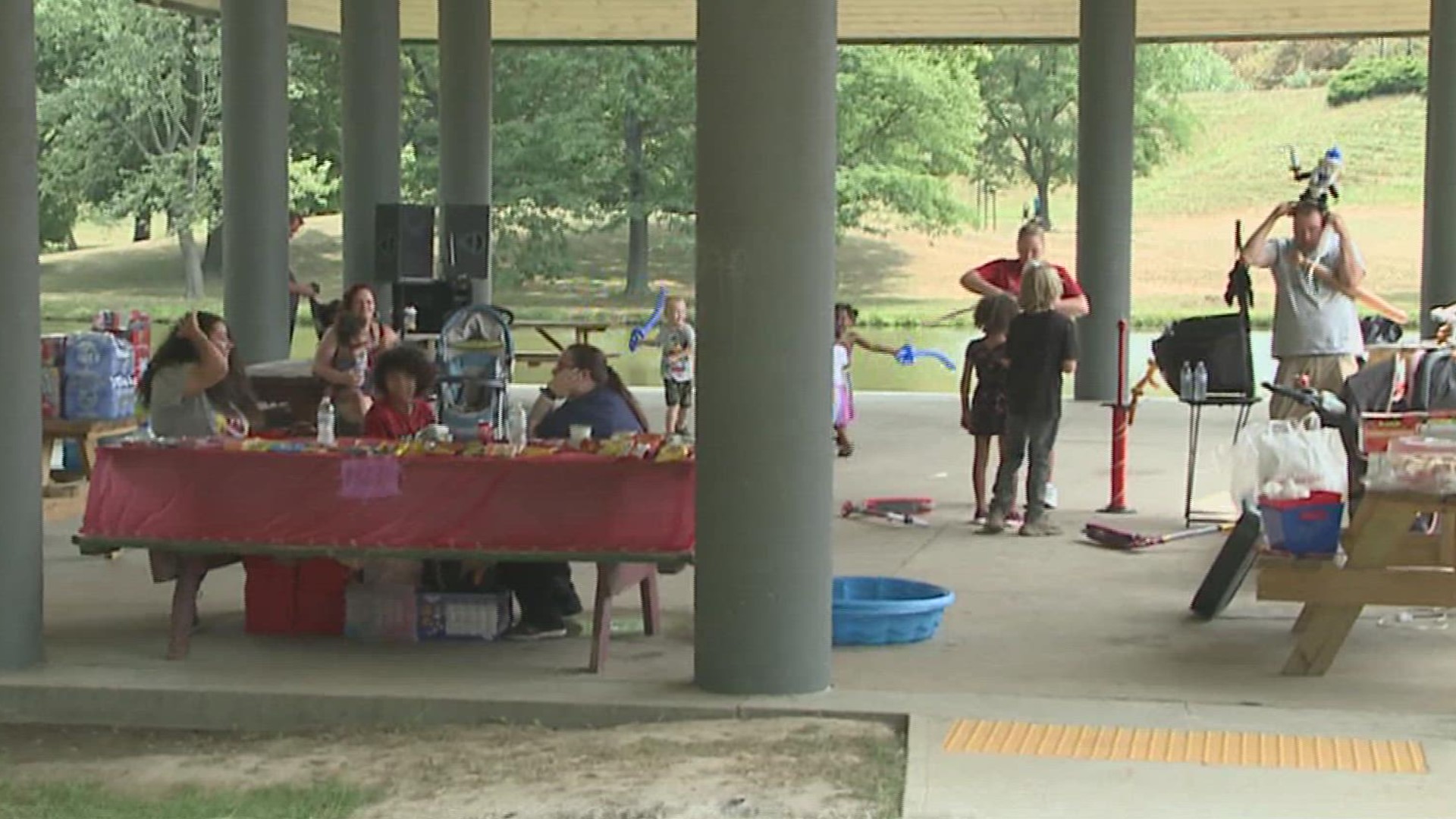 A picnic was held Sunday at Kirby Park in Wilkes-Barre to help raise awareness for congenital heart defects.