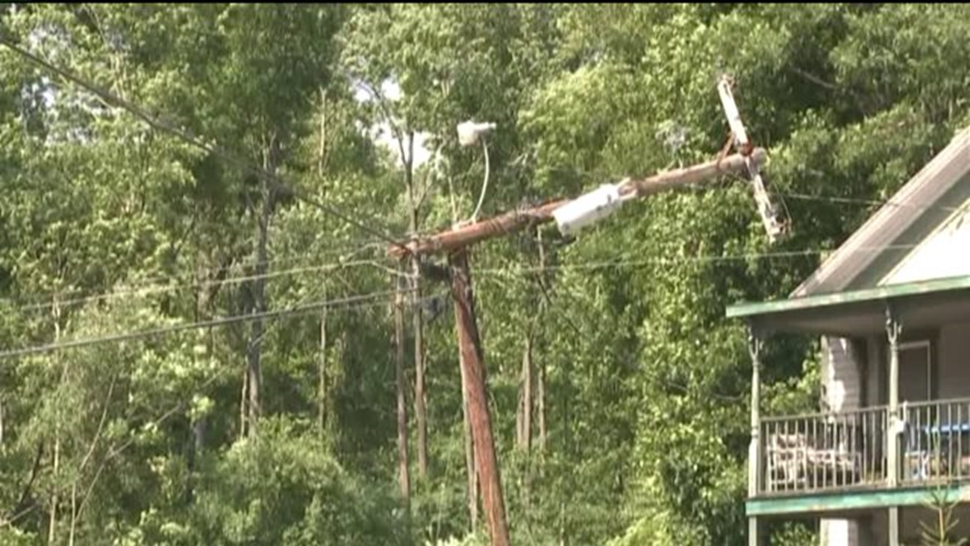 No Power Expected for Several Days