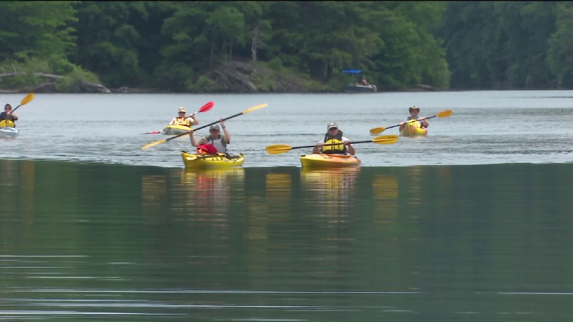 Flag Day Paddle Held at Beltzville State Park