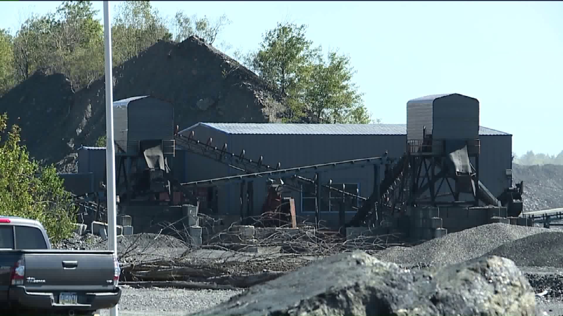 Politicians Visit Luzerne County Coal Mine