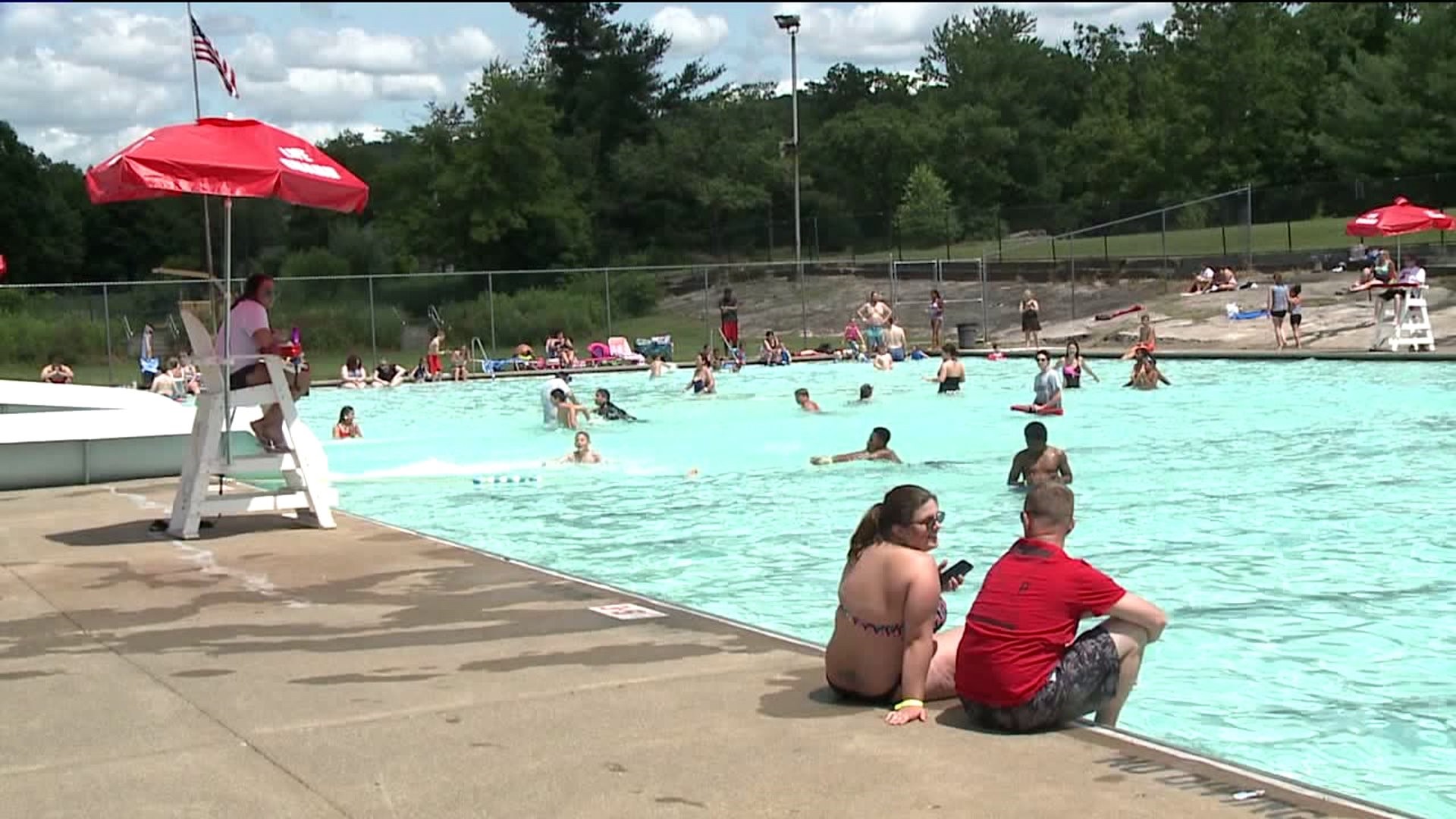 Opening Day at Nay Aug Park Pool